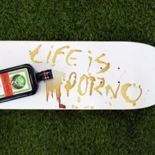 LIFE IS PORNO XXX JÄGERMEISTER