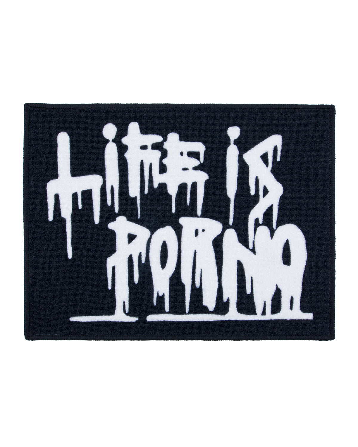 WELCOME MATT SMALL: LIP BLACK