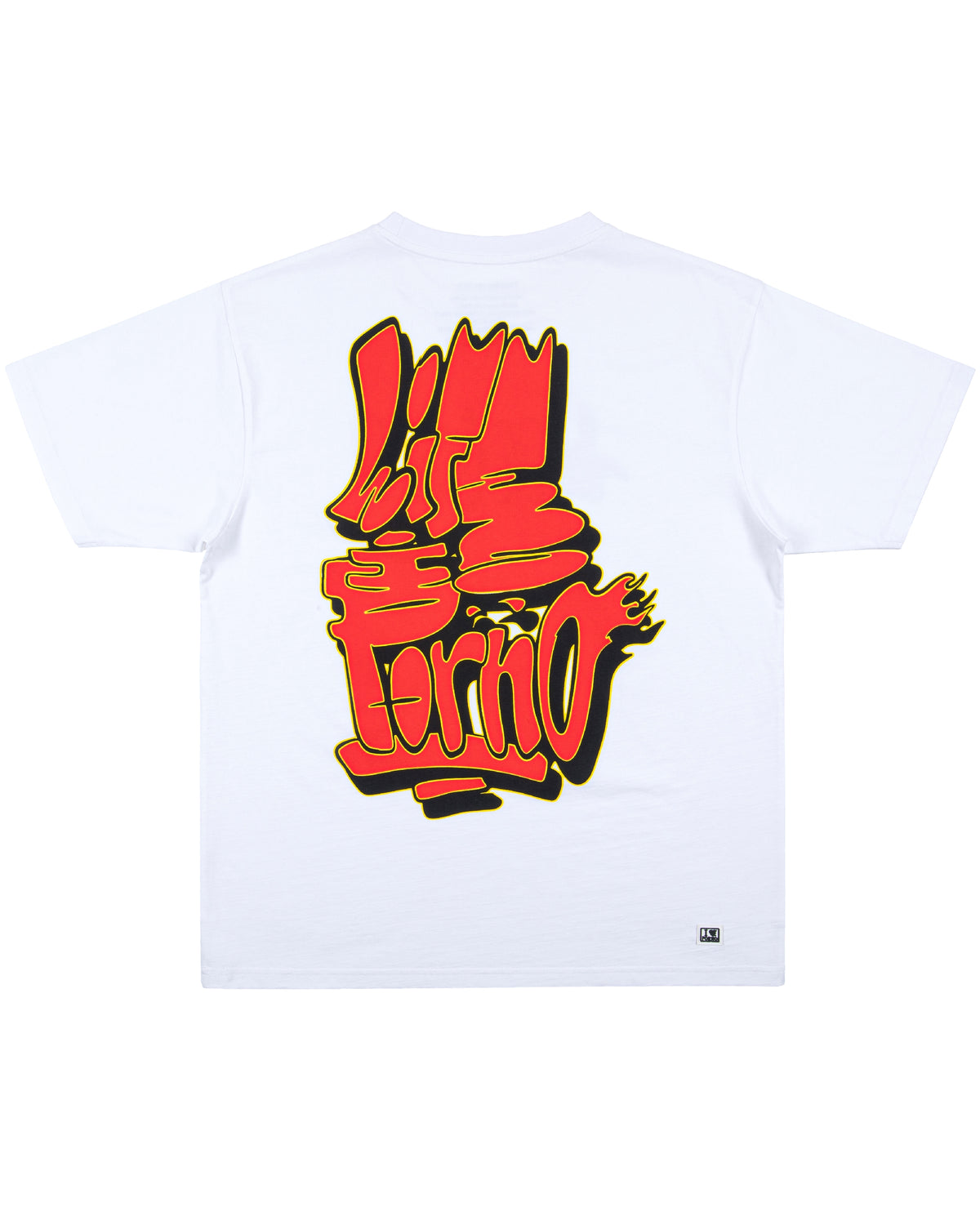 THROW UP TEE: WHITE