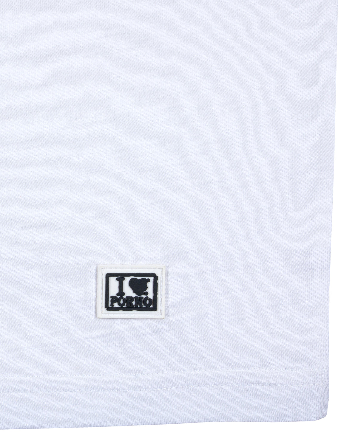 THROW UP TEE: WHITE