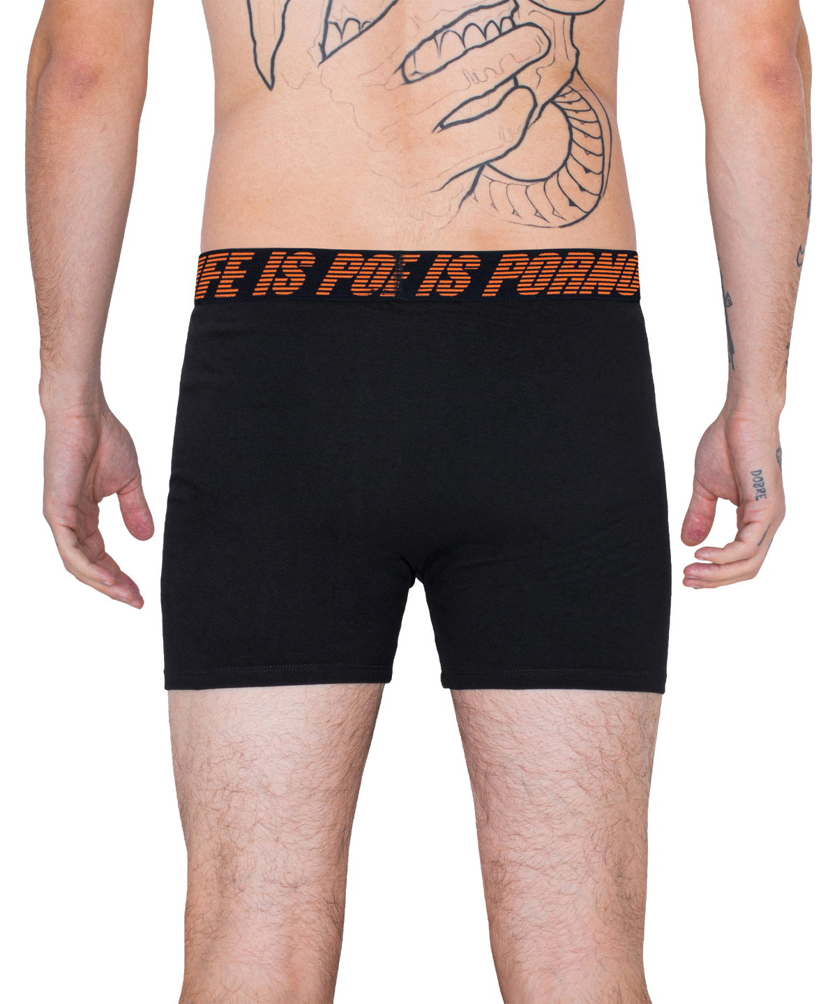 LIFE BOXER BRIEFS 3.0: BLACK