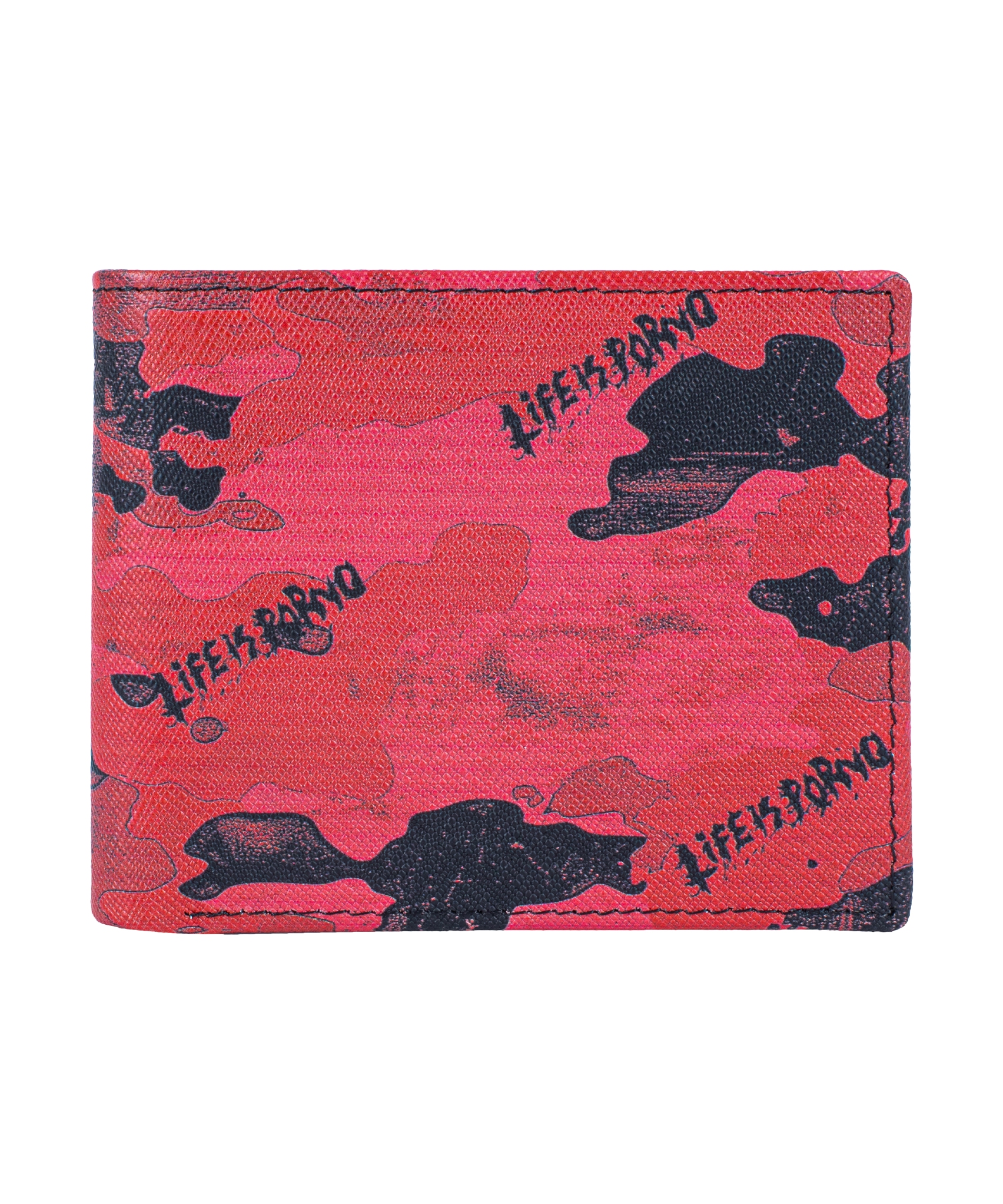 LIP WALLET: RED CAMO