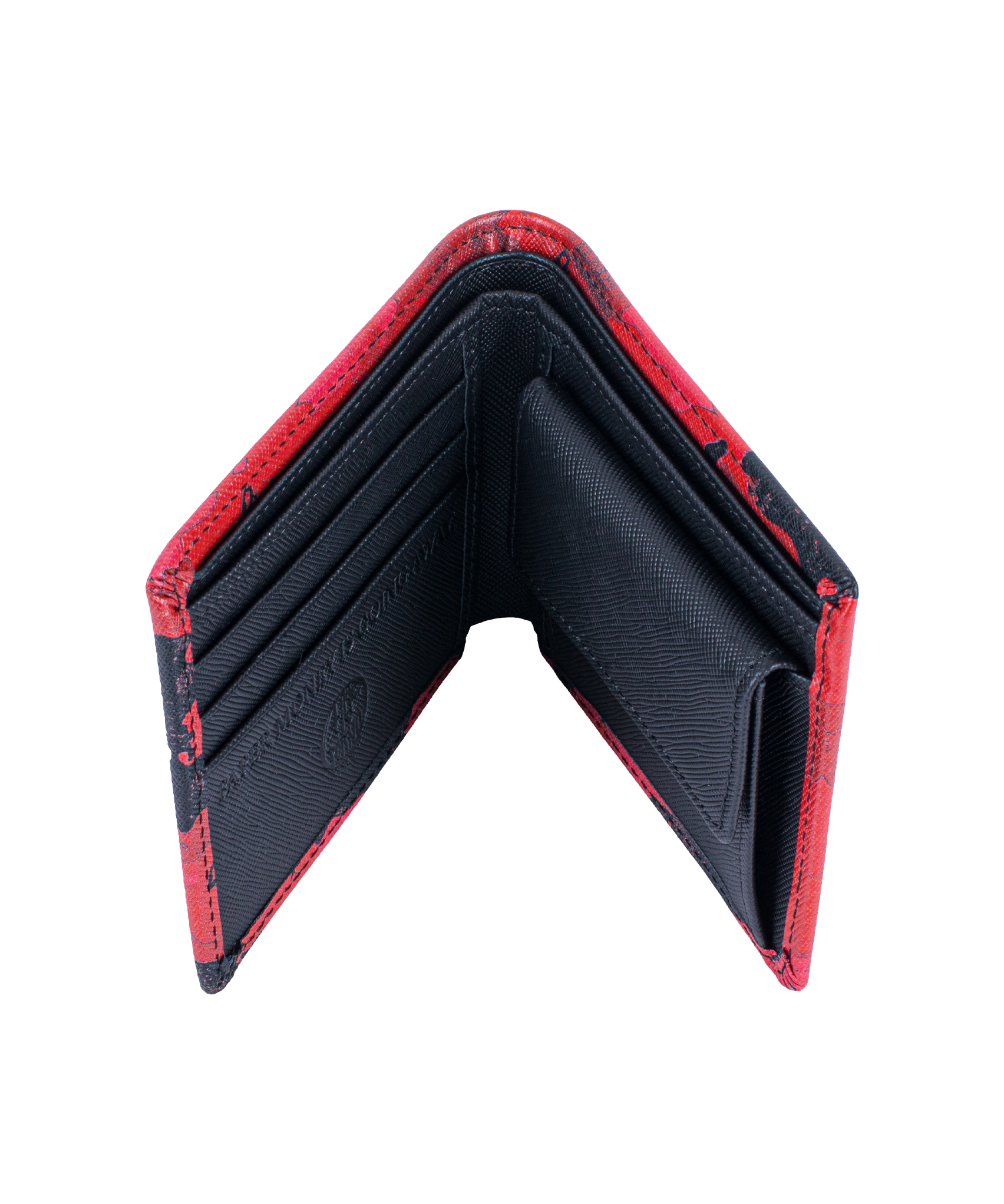 LIP WALLET: RED CAMO