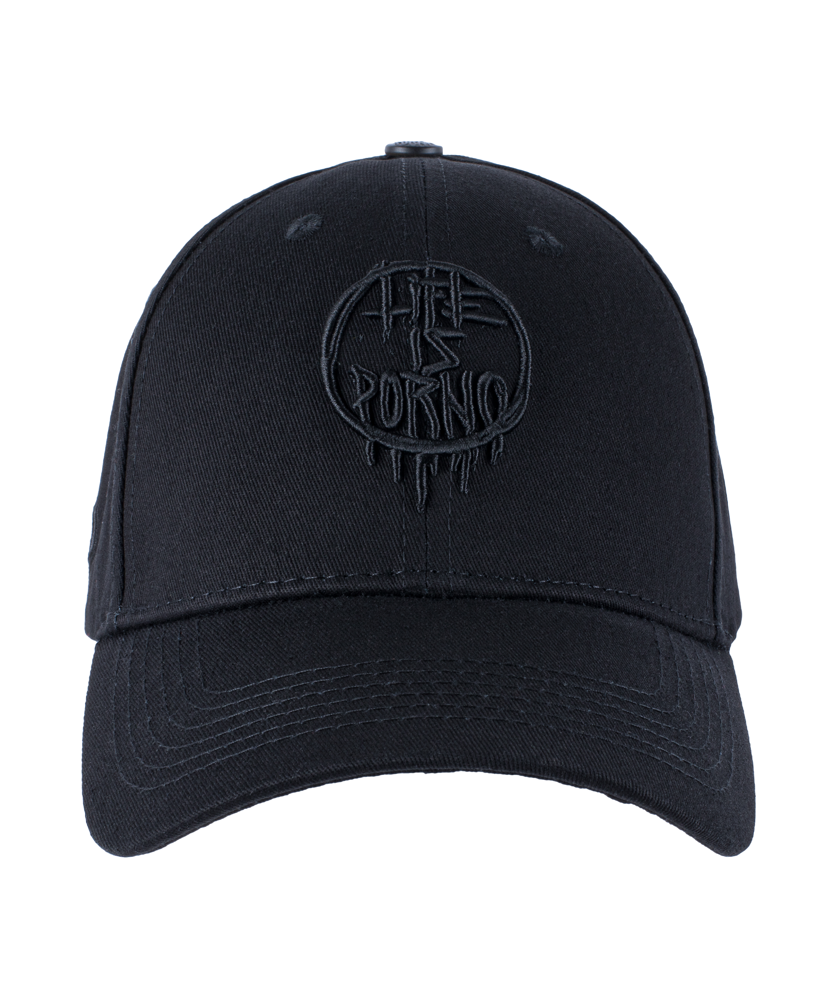 ILLEGAL BALL CAP: BLACK
