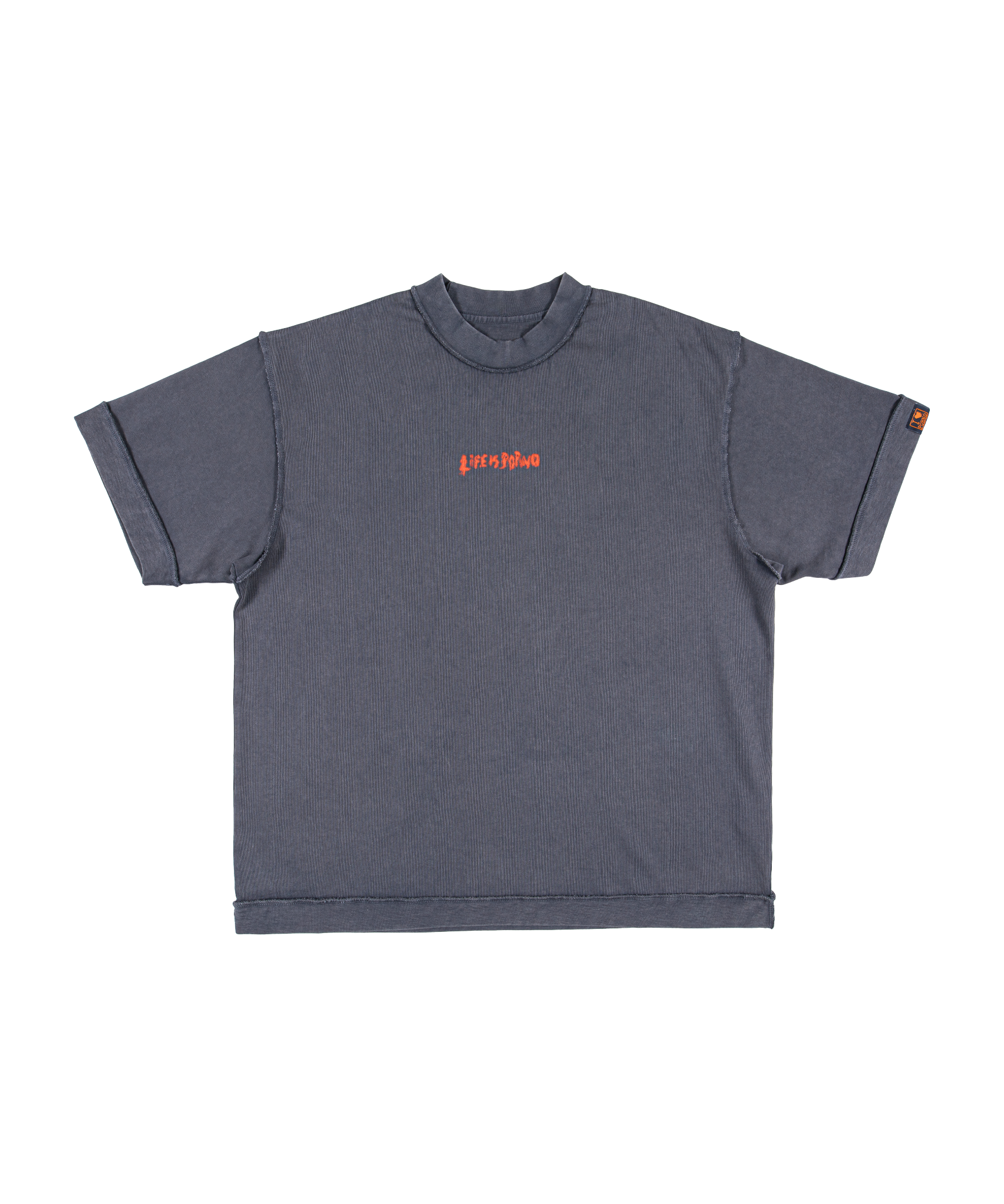 REVERSIBLE TEE 2.0: GREY
