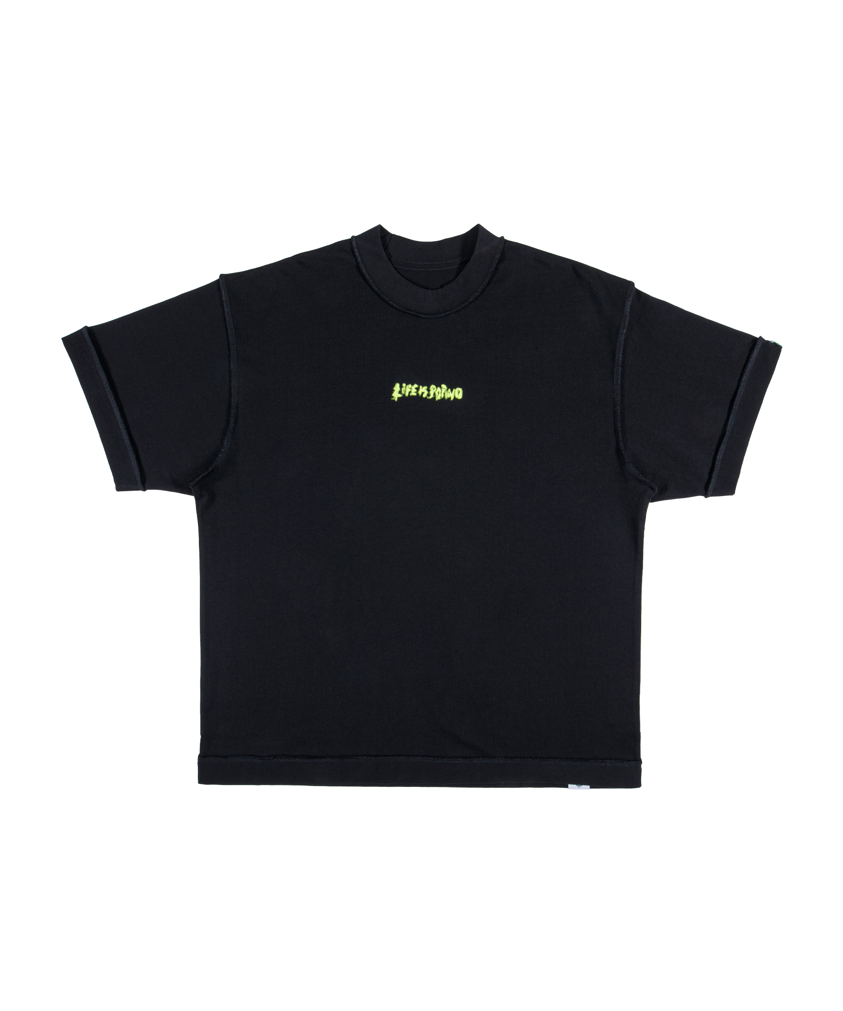 REVERSIBLE TEE 2.0: BLACK