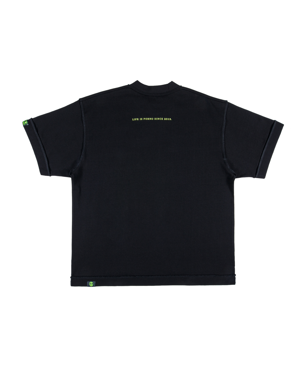 REVERSIBLE TEE 2.0: BLACK