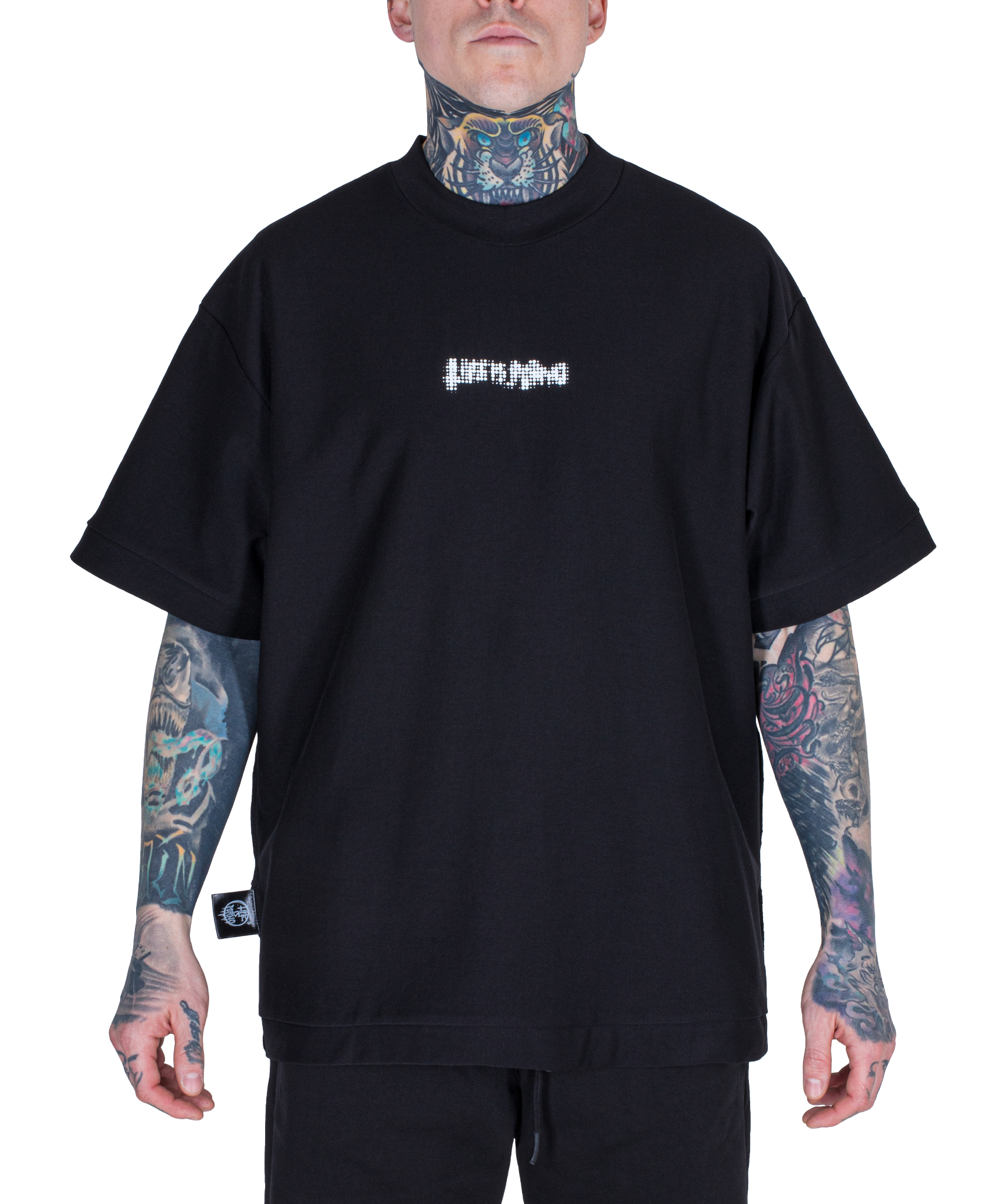 REVERSIBLE TEE 2.0: BLACK