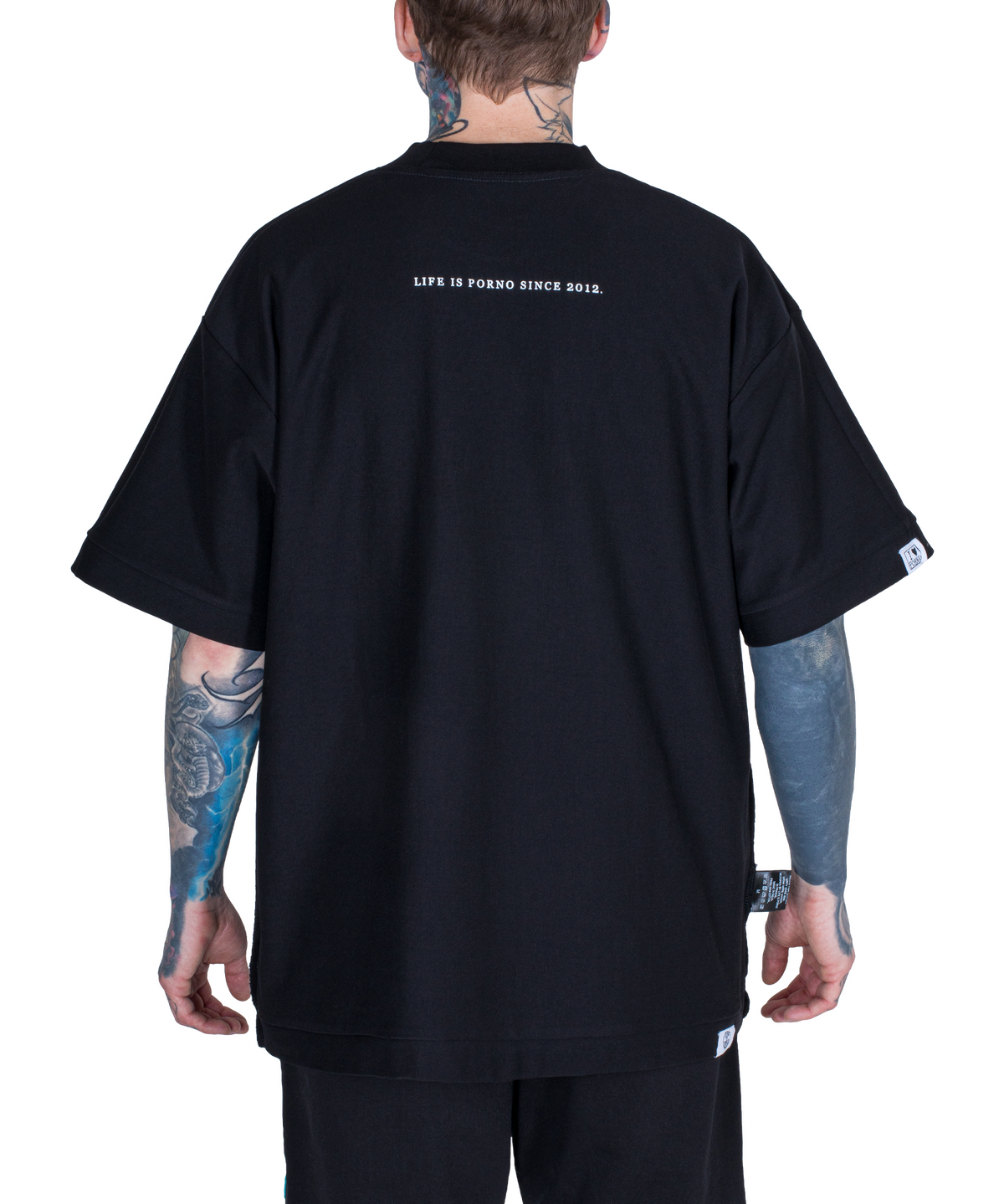 REVERSIBLE TEE 2.0: BLACK