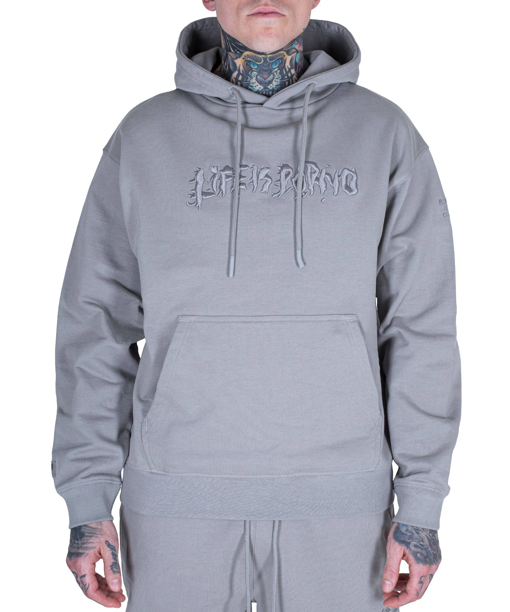 ILLEGAL HOODIE: GREY
