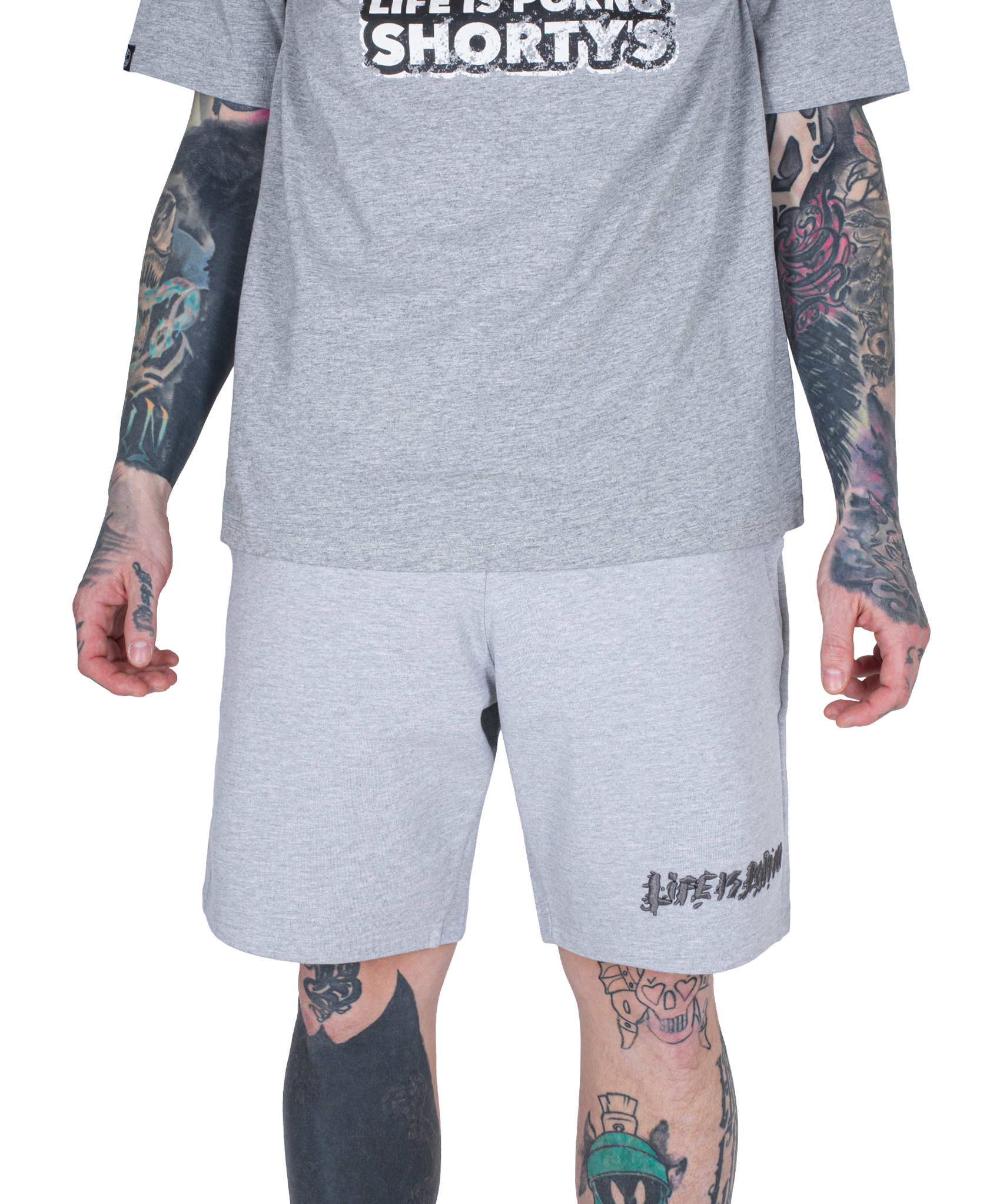 ORIGINAL SHORTS: GREY MELANGE