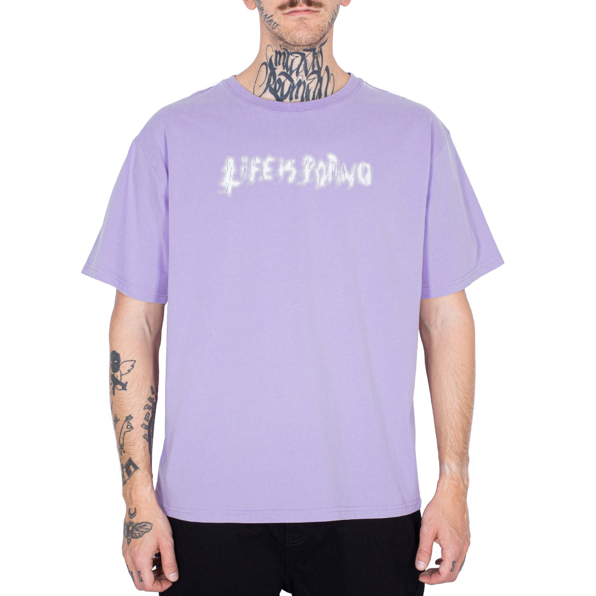 SACRED TEE: PURPLE WASH