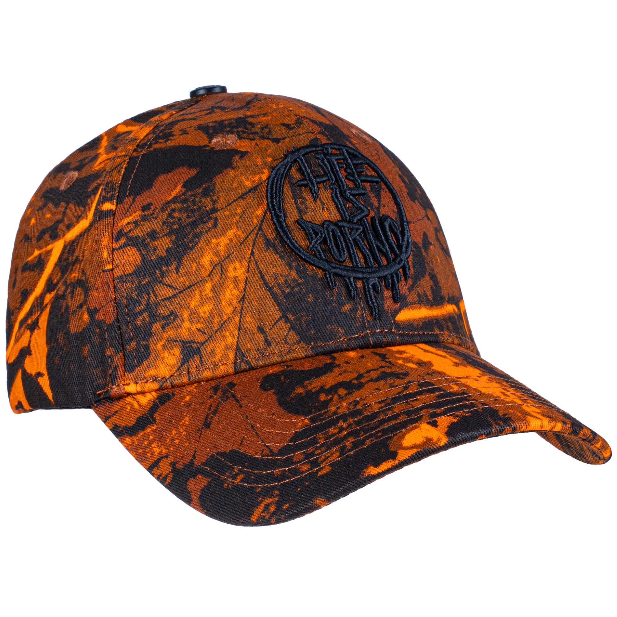 ARMY BALL CAP: ORANGE CAMO