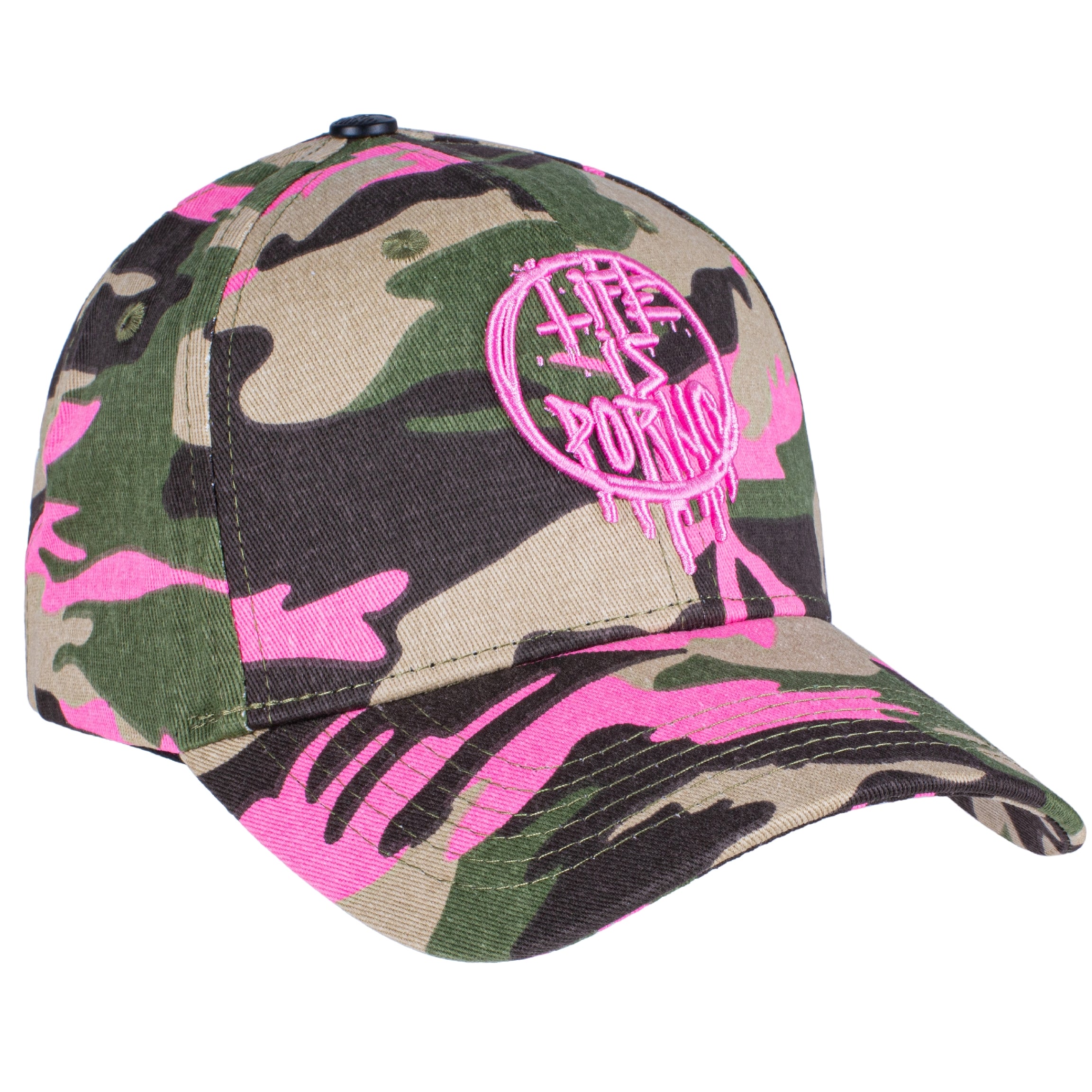 ARMY BALL CAP: PINK CAMO