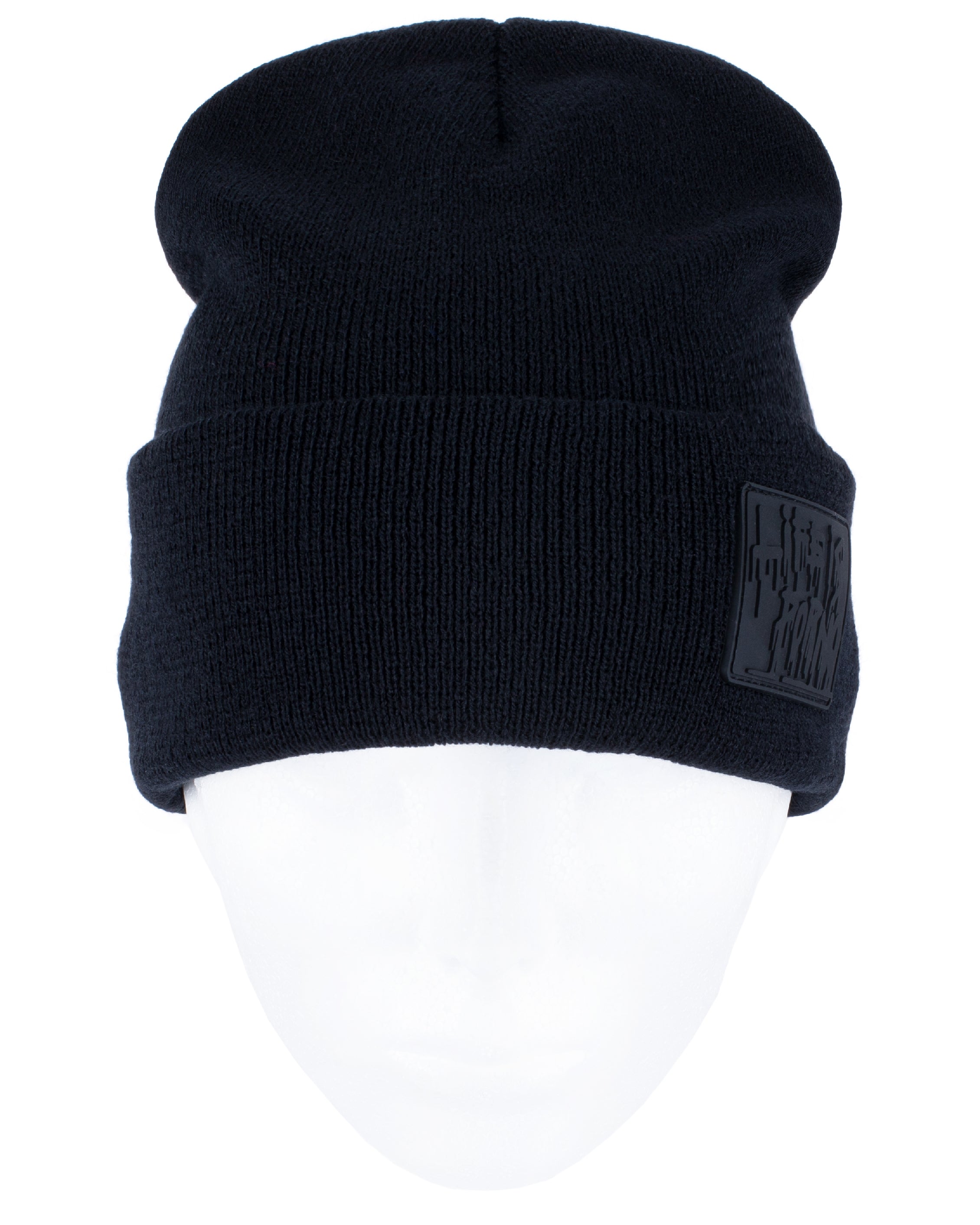 CLASSIC TAXI BEANIE 2.0: BLACK/BLACK