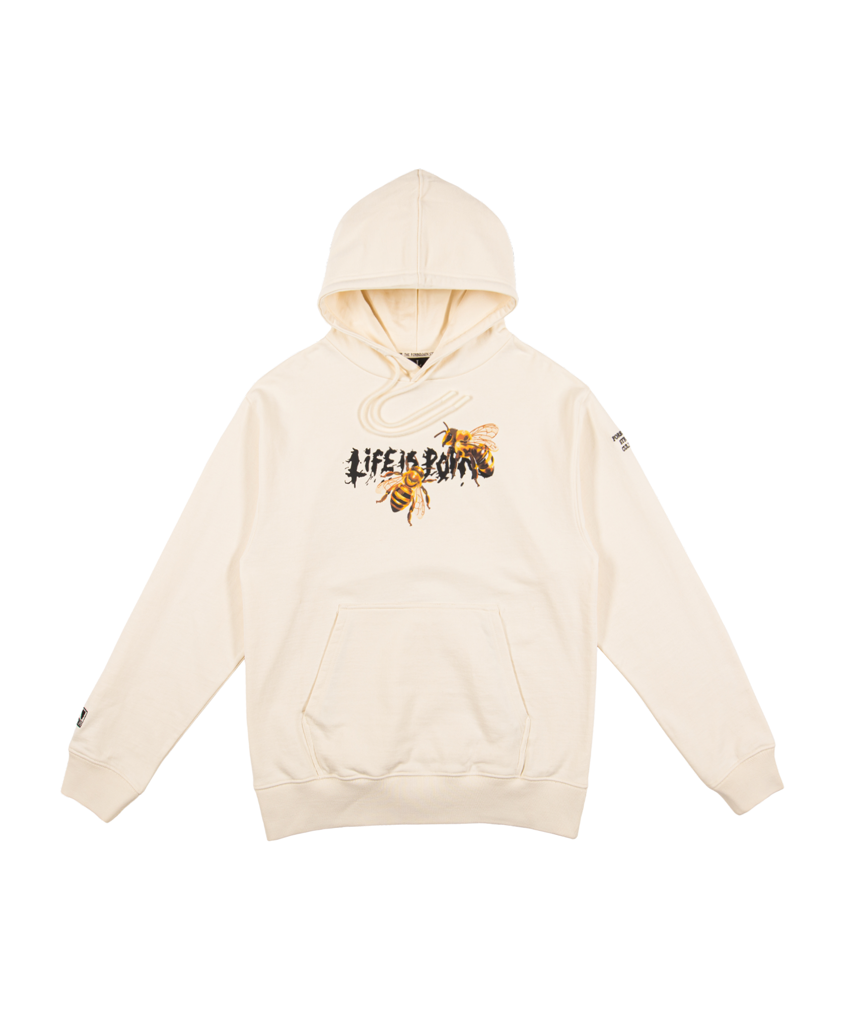 ORIGINAL BEES HOODIE: CREAM