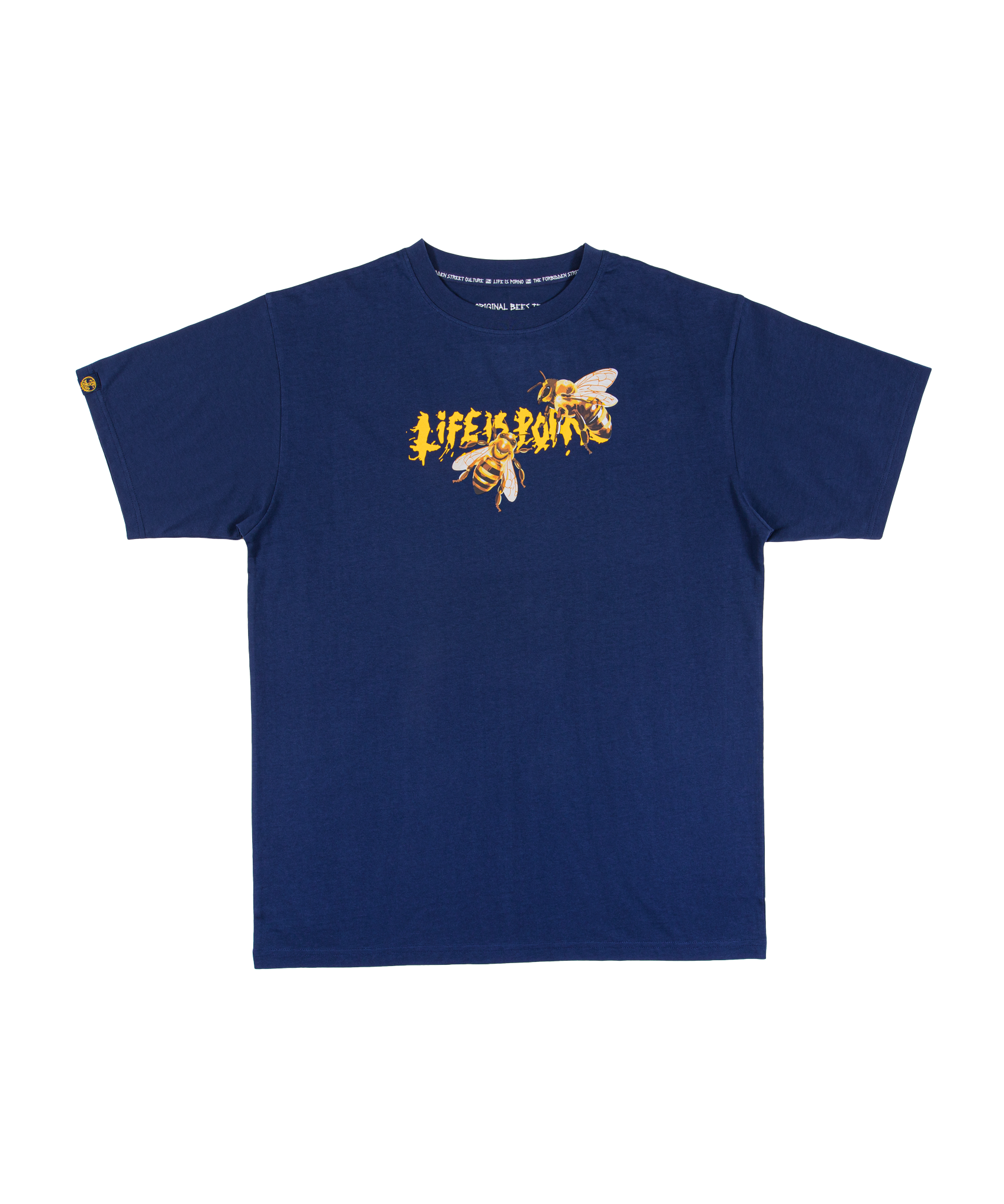 ORIGINAL BEES TEE: DARK BLUE