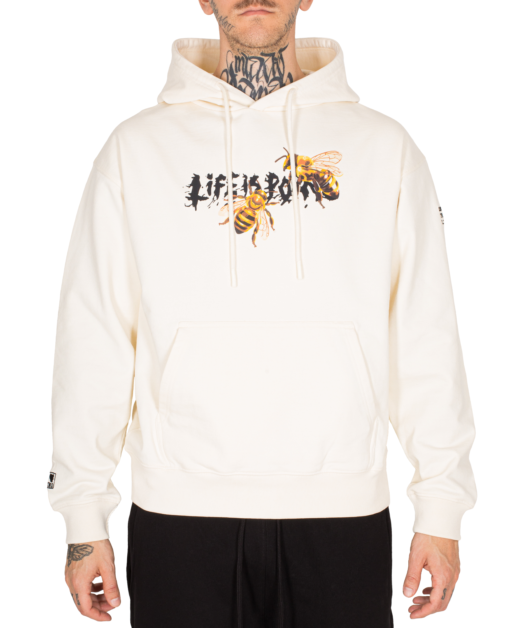 ORIGINAL BEES HOODIE: CREAM