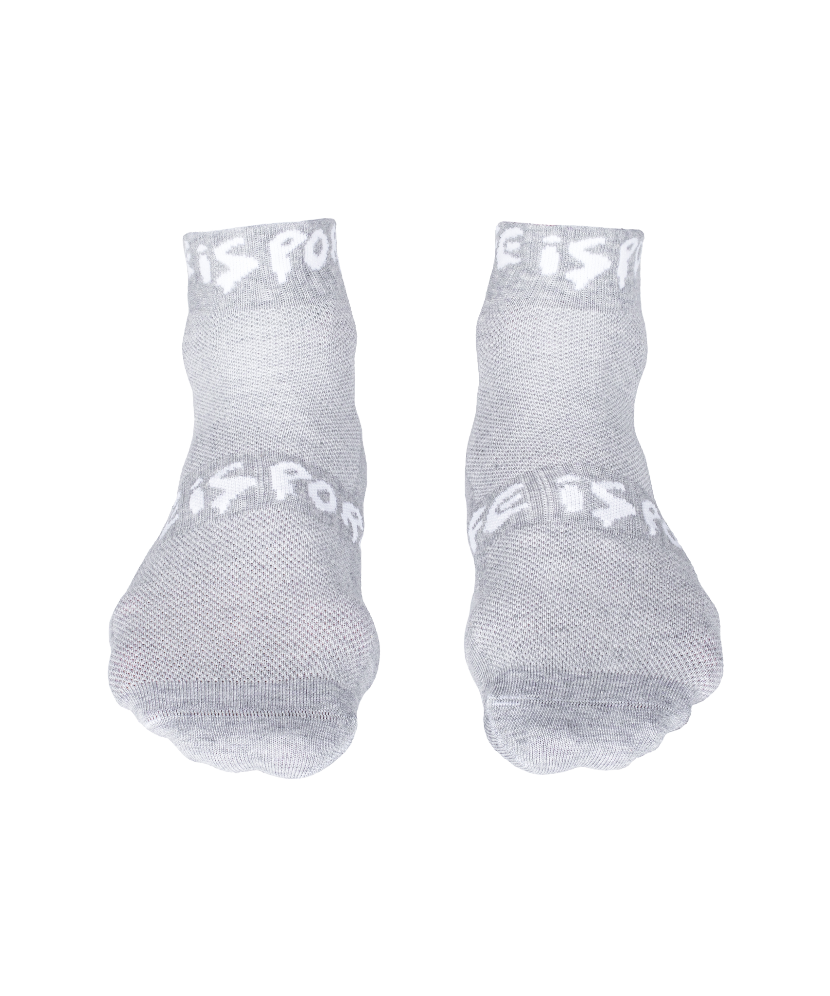 SHORT SOX: GREY
