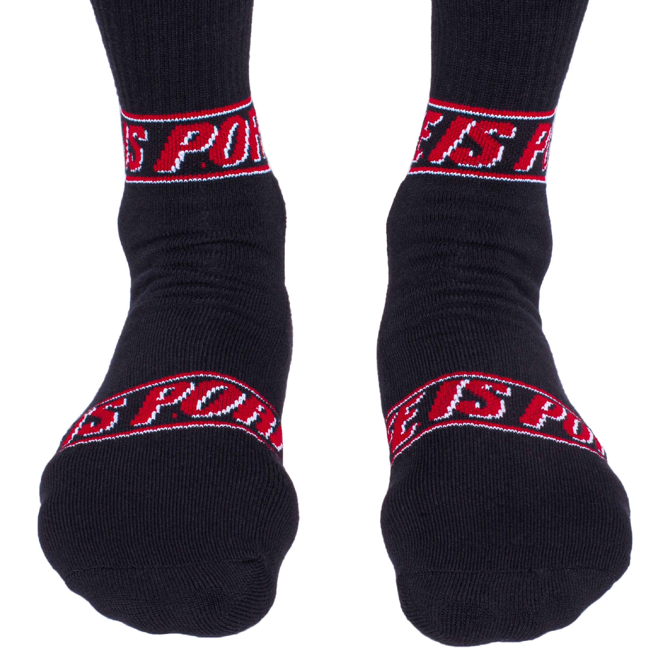 SUPER SOX: BLACK/RED