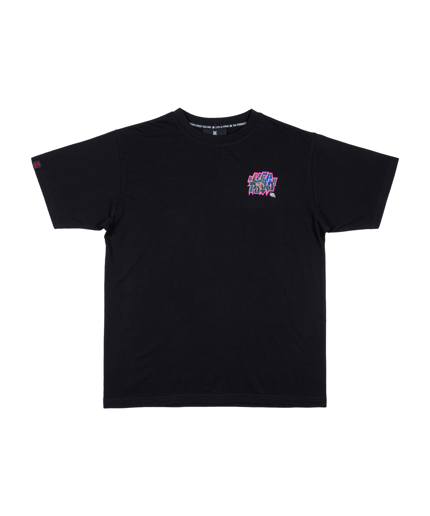 BURNER TEE: BLACK