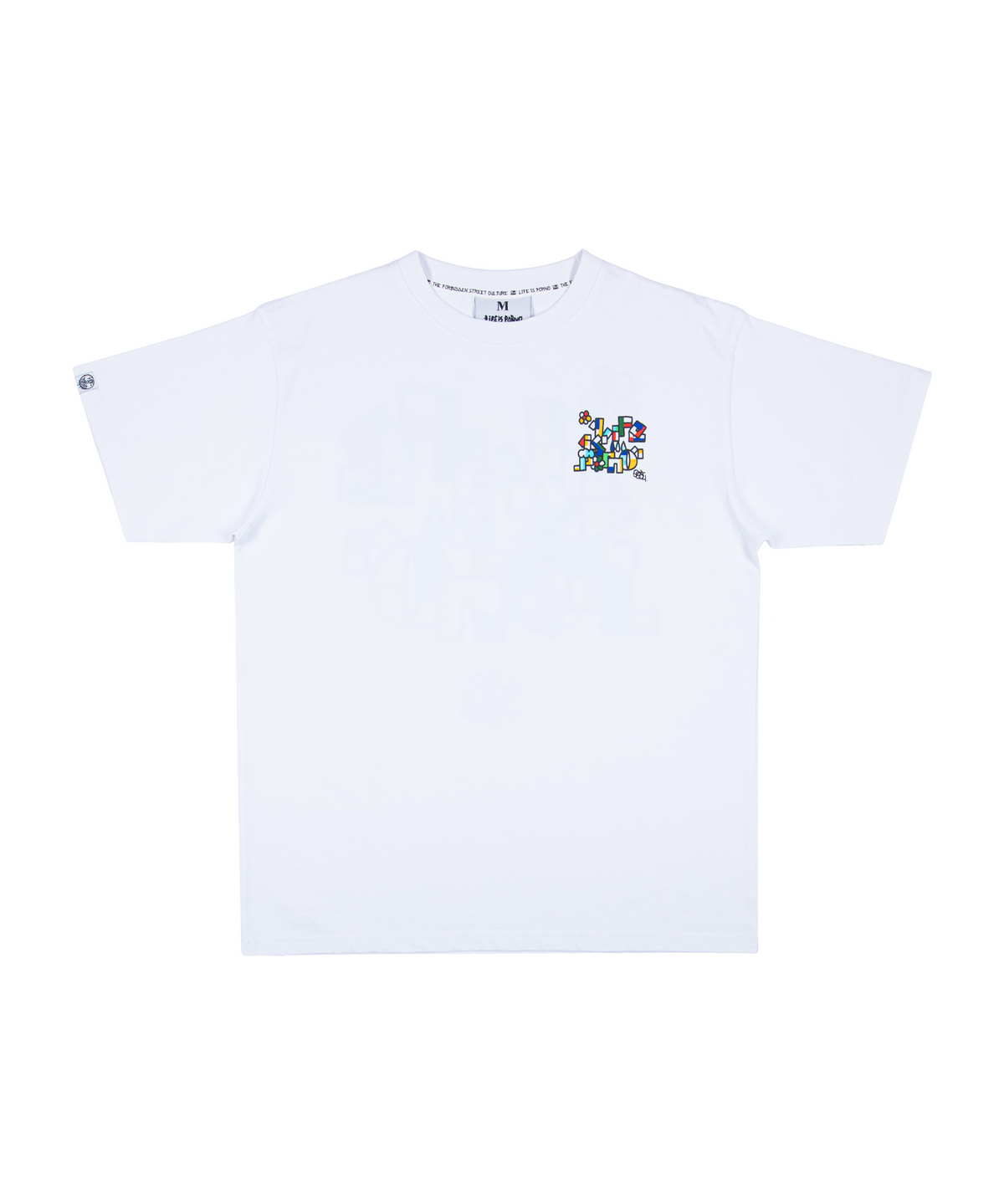 BURNER TEE: WHITE