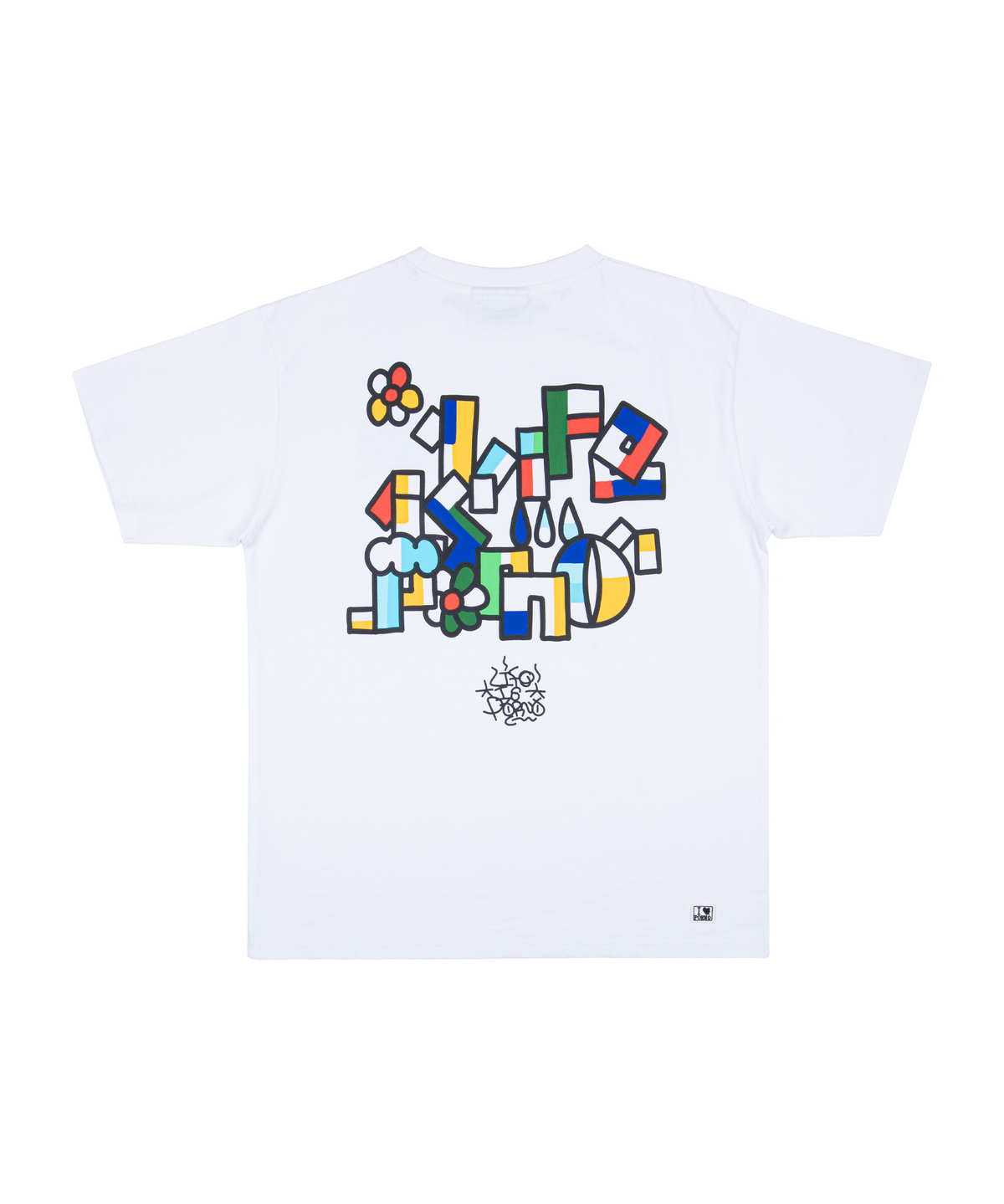 BURNER TEE: WHITE