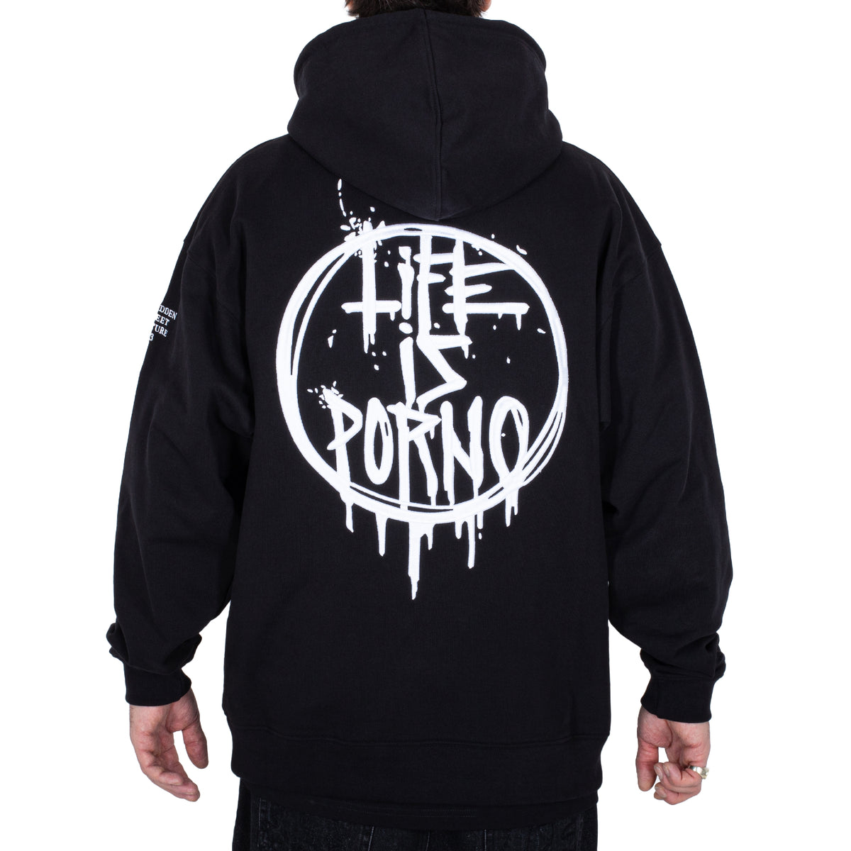 ORIGINAL HOODIE: BLACK/WHITE