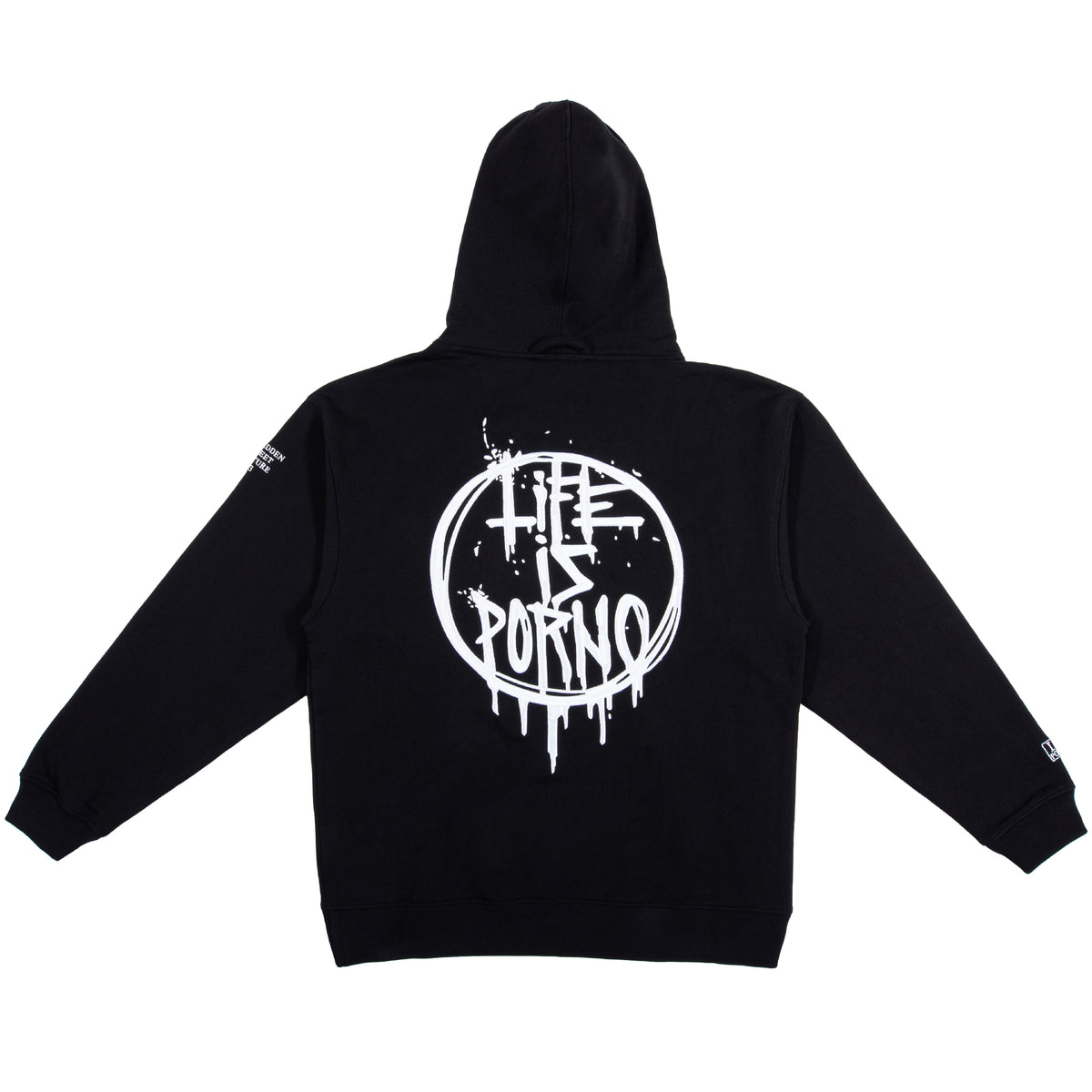 ORIGINAL HOODIE: BLACK/WHITE