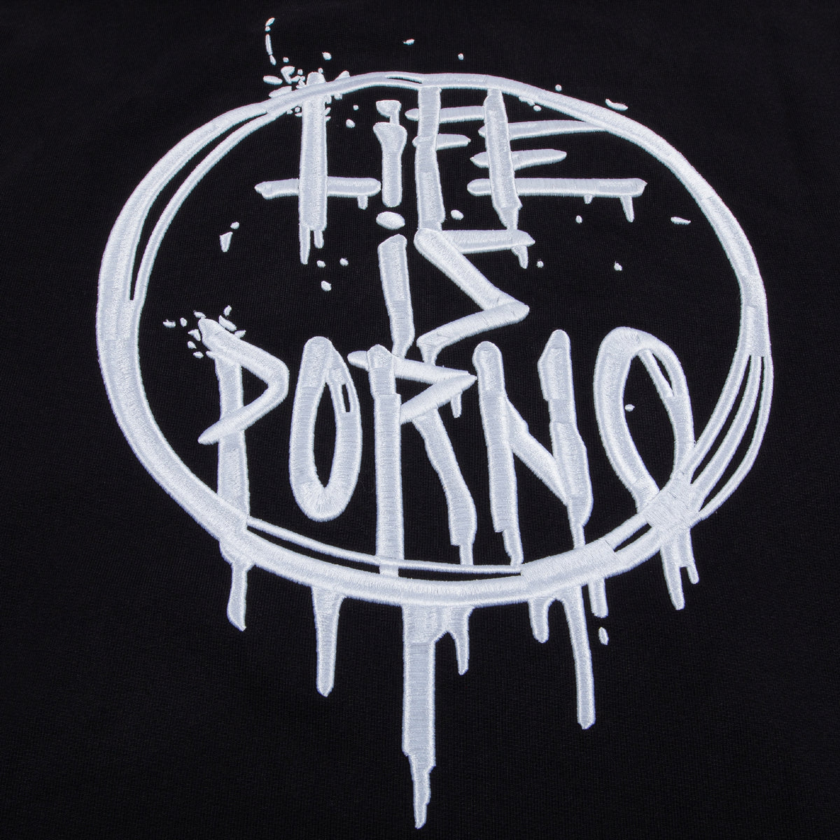 ORIGINAL HOODIE: BLACK/WHITE