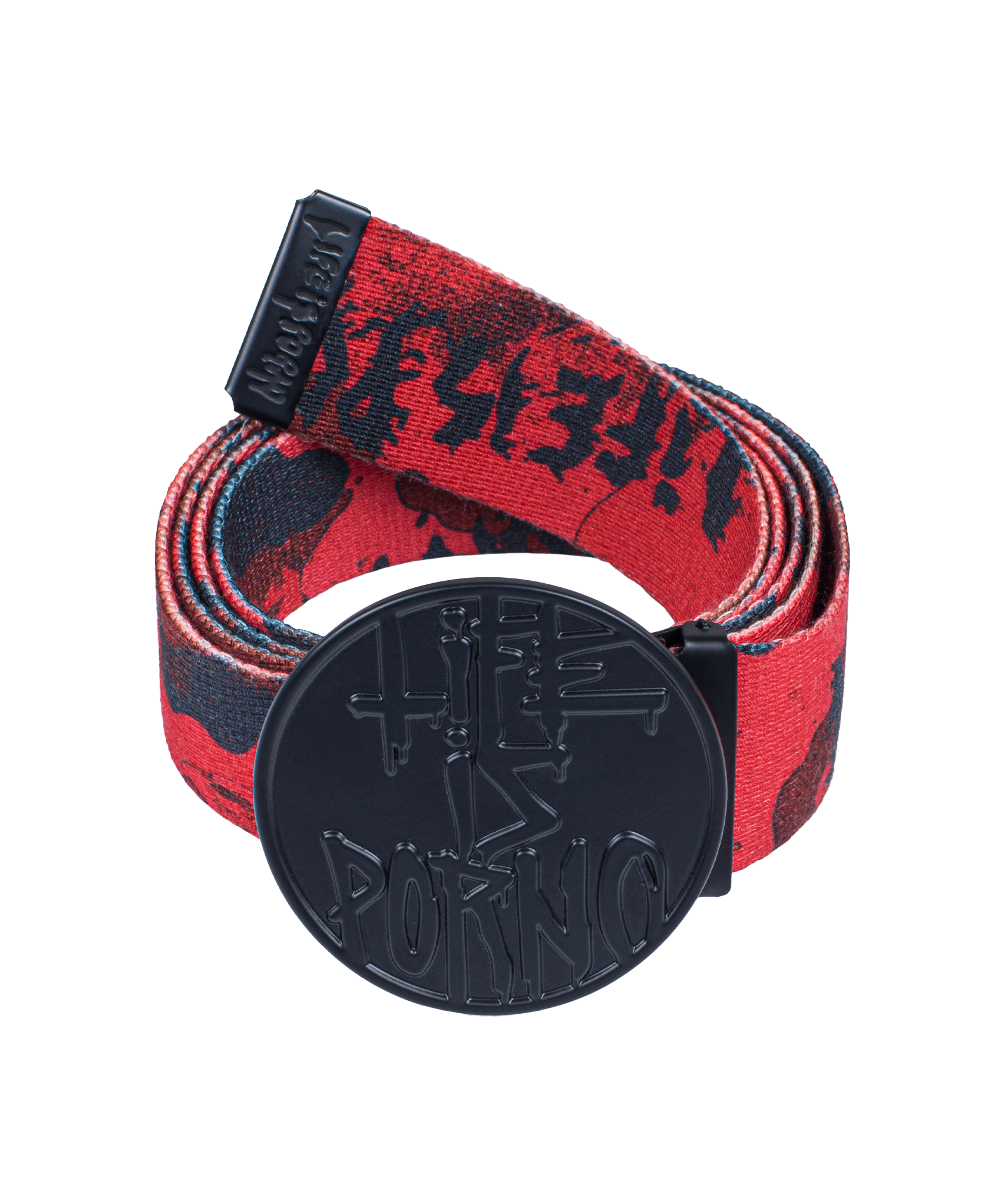 CAMO WOVEN BELT 2.0: RED