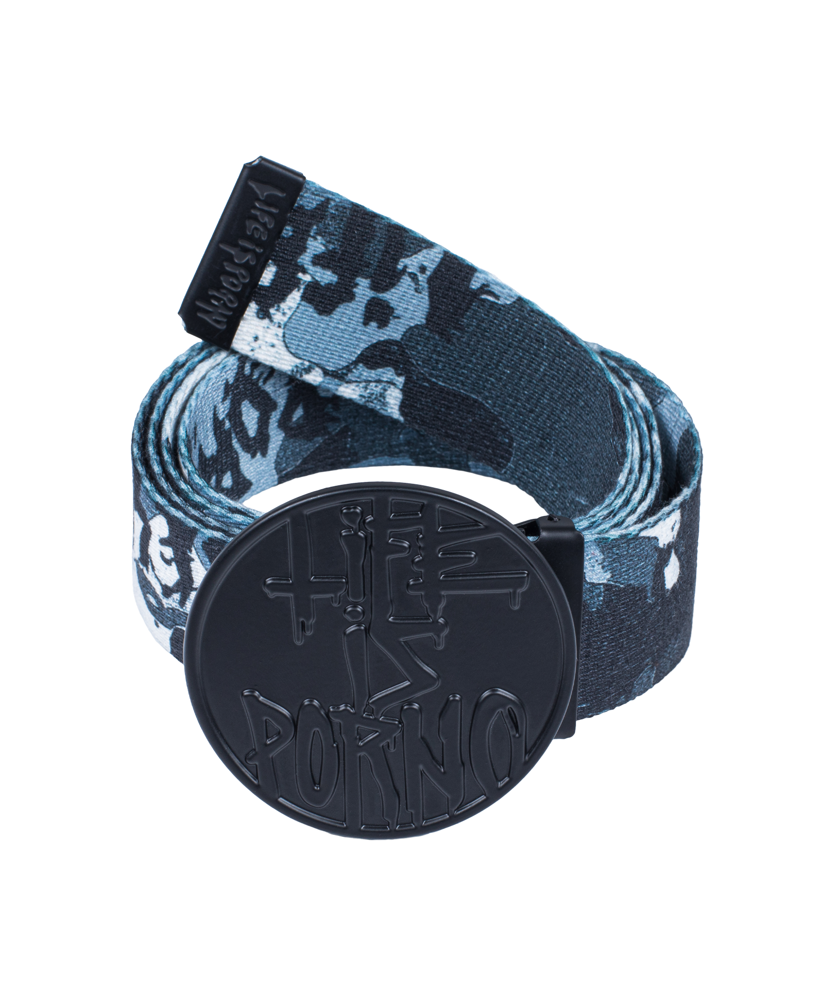 CAMO WOVEN BELT 2.0: BLACK