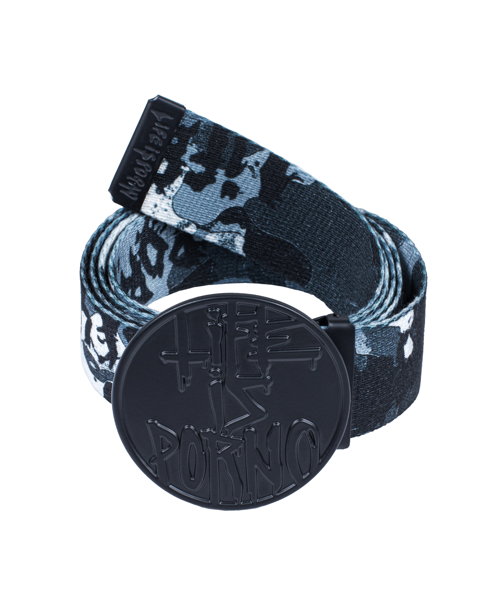CAMO WOVEN BELT 2.0: BLACK