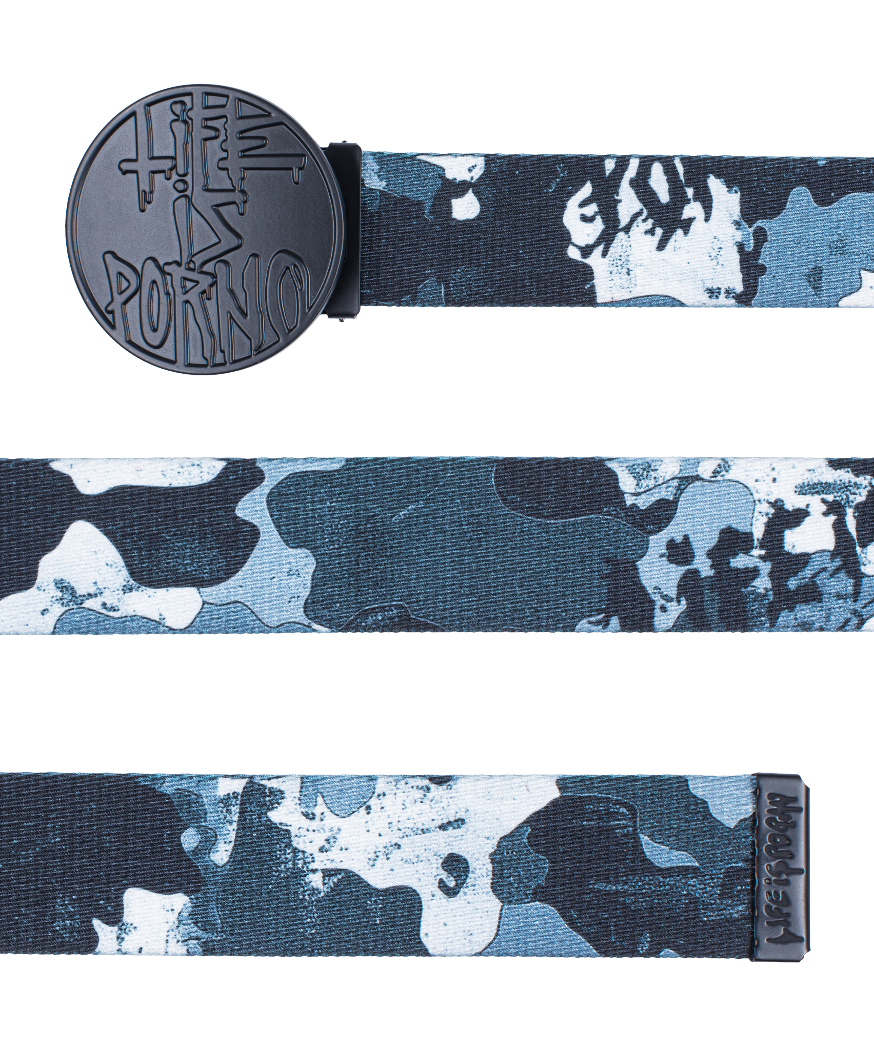 CAMO WOVEN BELT 2.0: BLACK