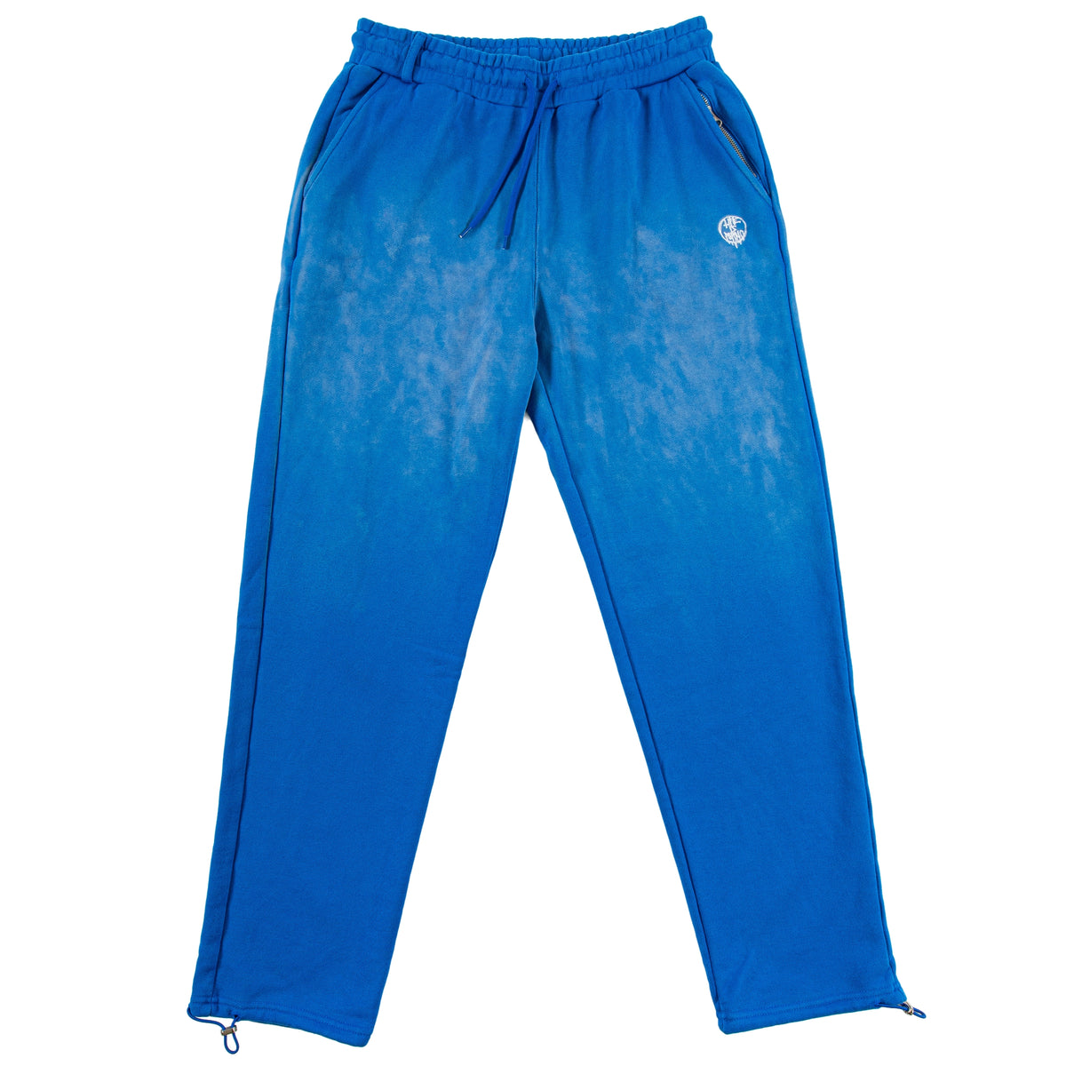 NY SWEATPANTS: WASHED BLUE