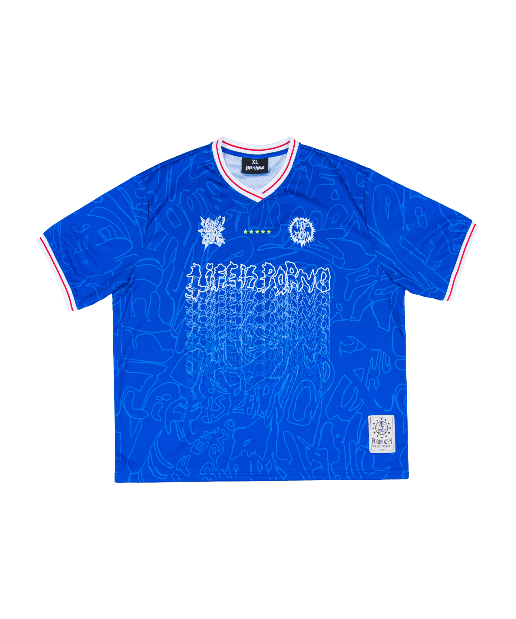 FOOTBALL JERSEY: BLUE