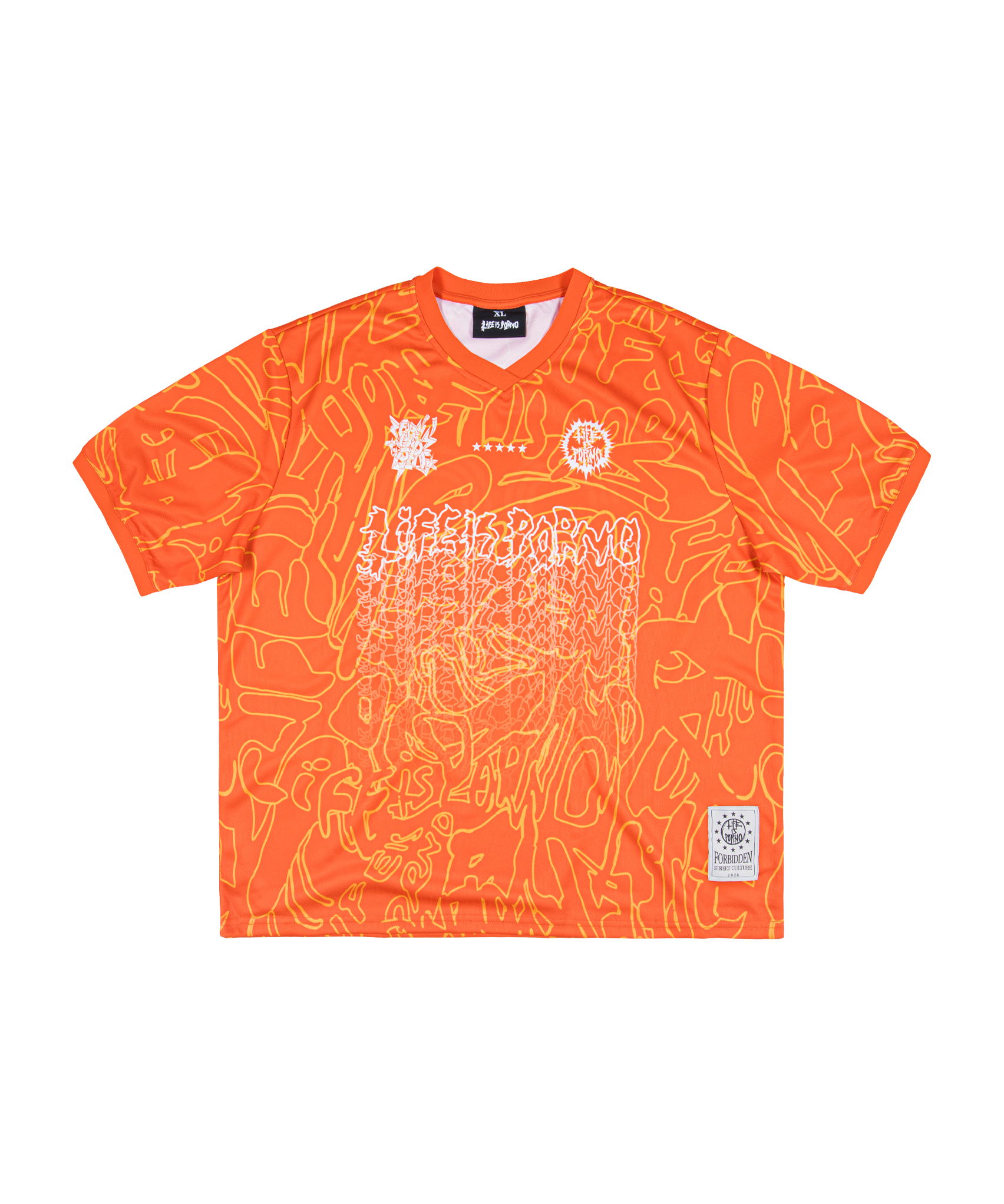 FOOTBALL JERSEY: ORANGE