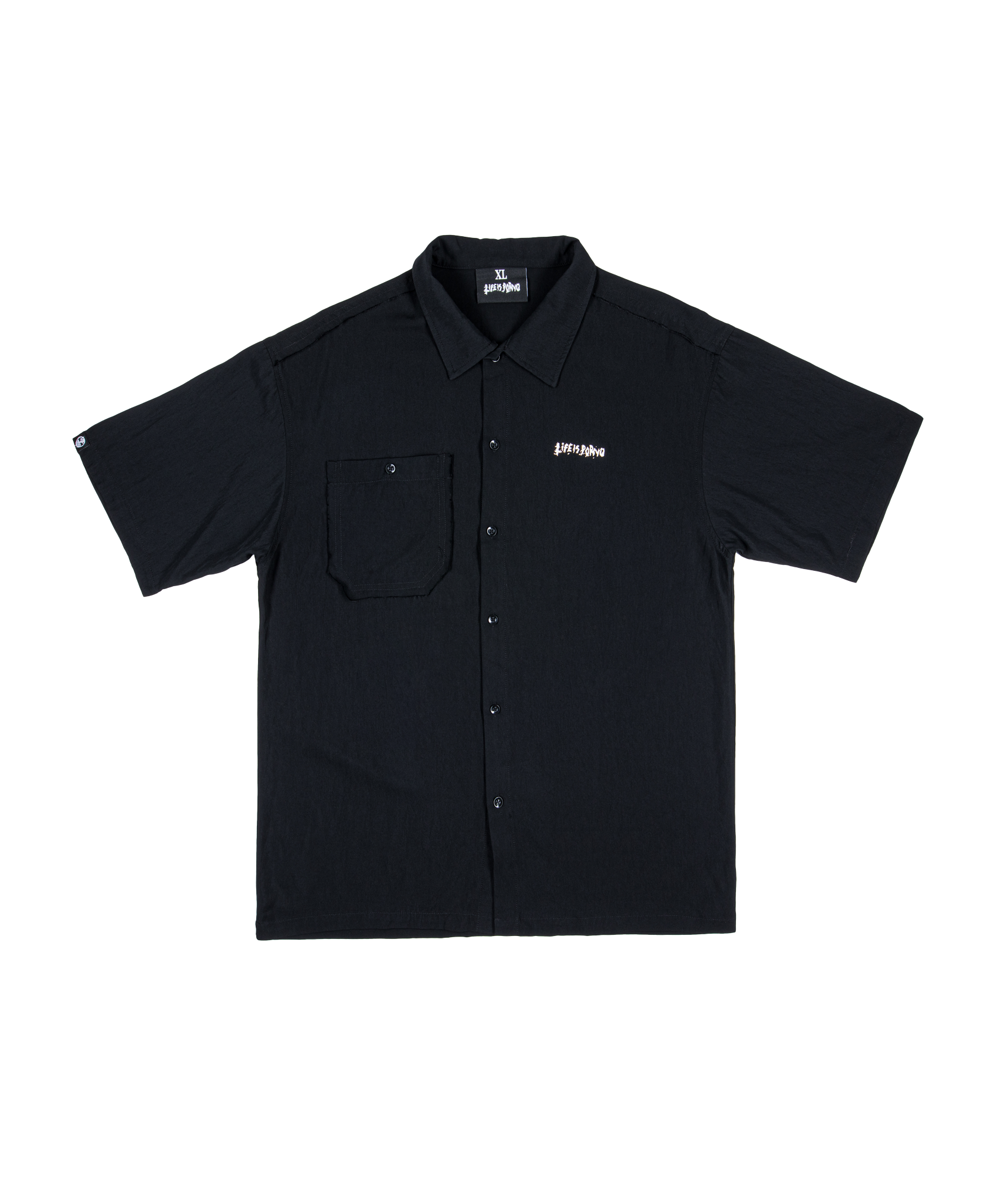 HAWAI SHIRT: BLACK