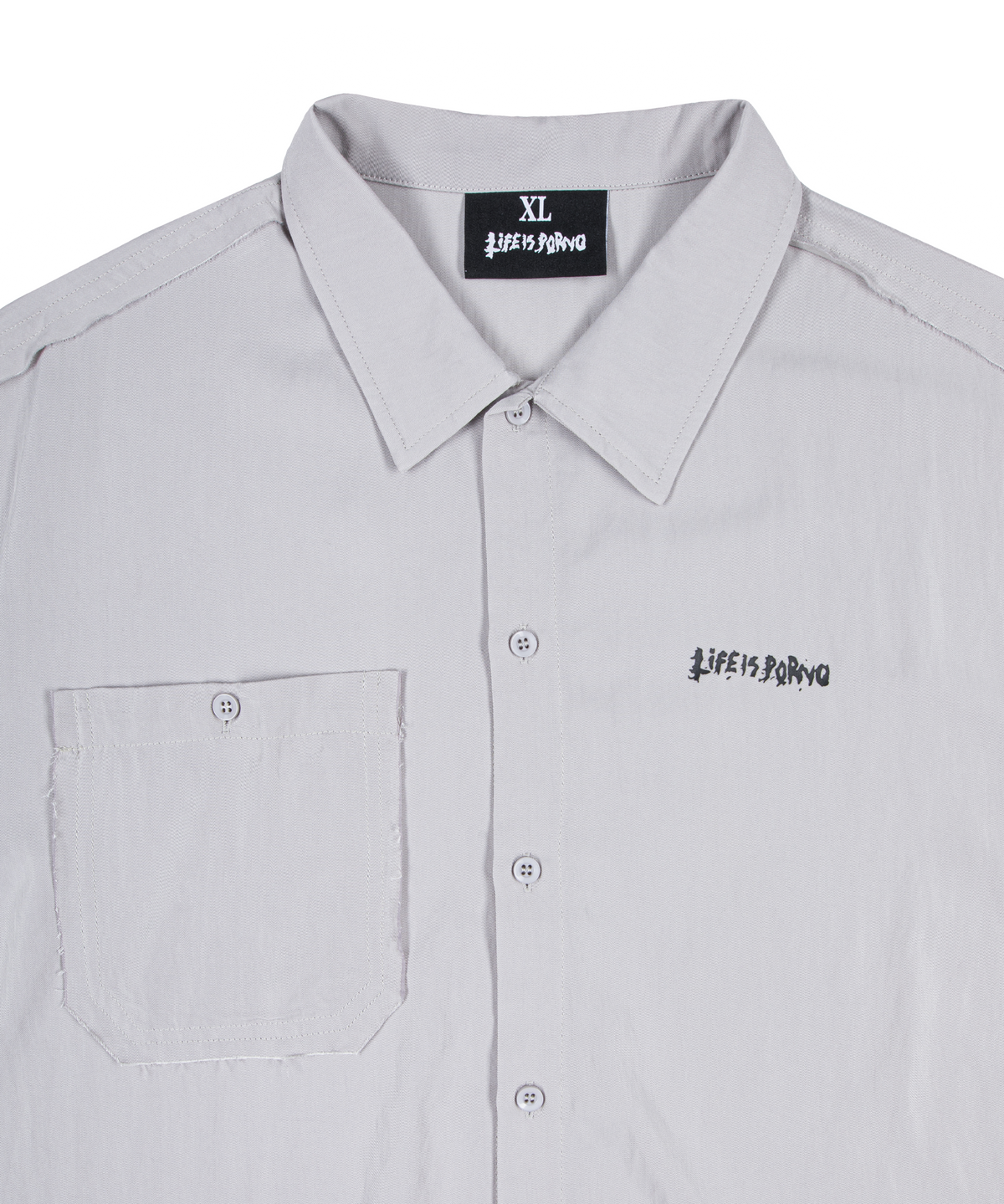 HAWAI SHIRT: GREY