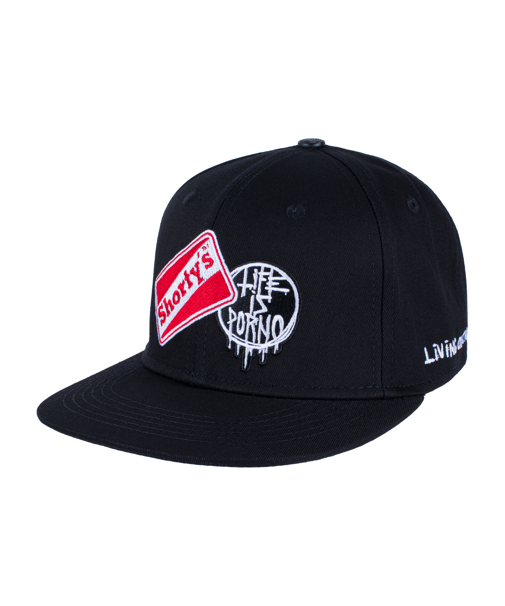 6 PANEL FLAT CAP SHORTY'S