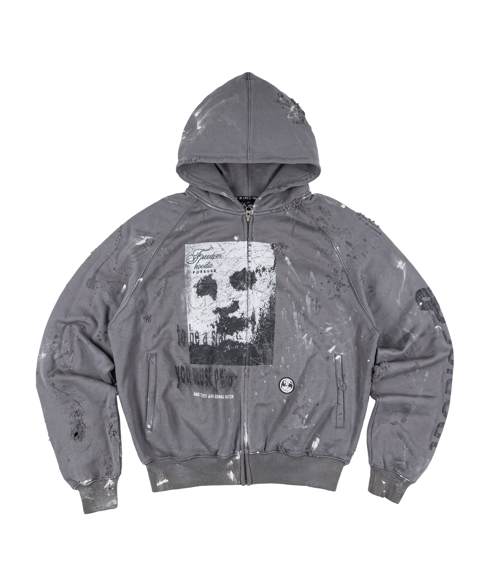 SOLDOUT x LIP ZIP HOODIE