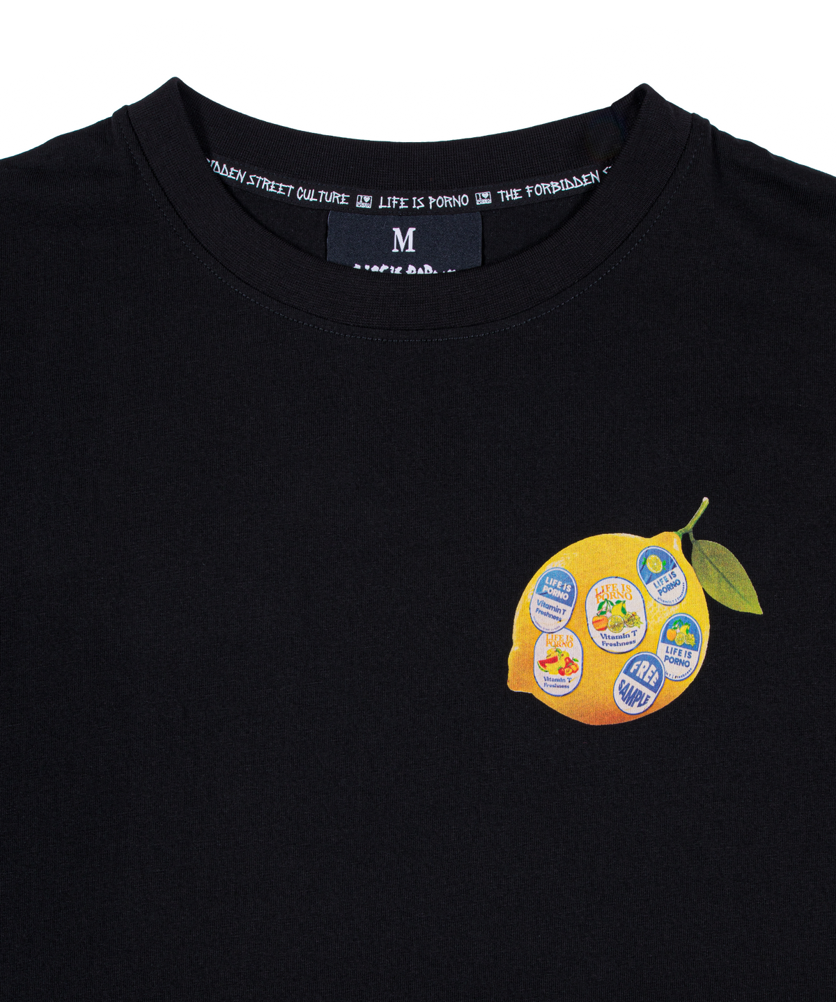 FRUIT TEE: BLACK