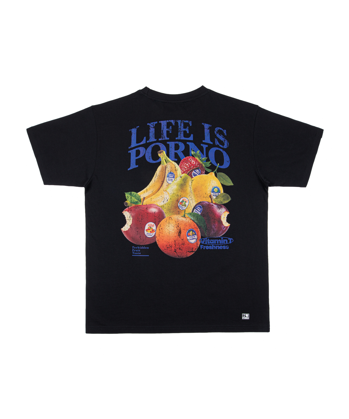 FRUIT TEE: BLACK