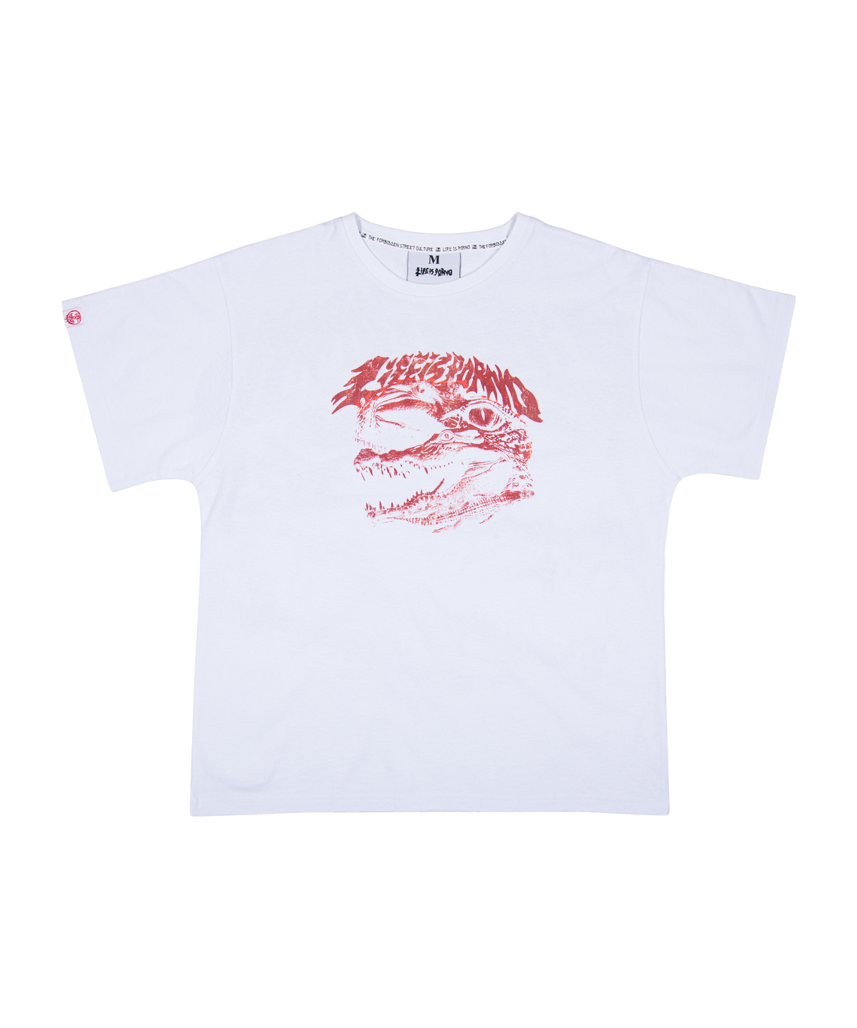 ANIMAL TEE: WHITE