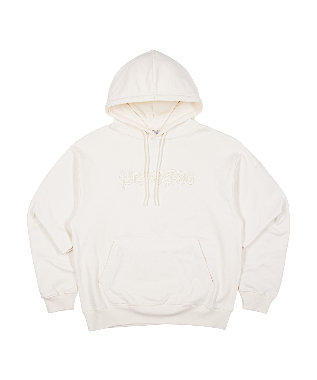 ILLEGAL HOODIE: CREAM