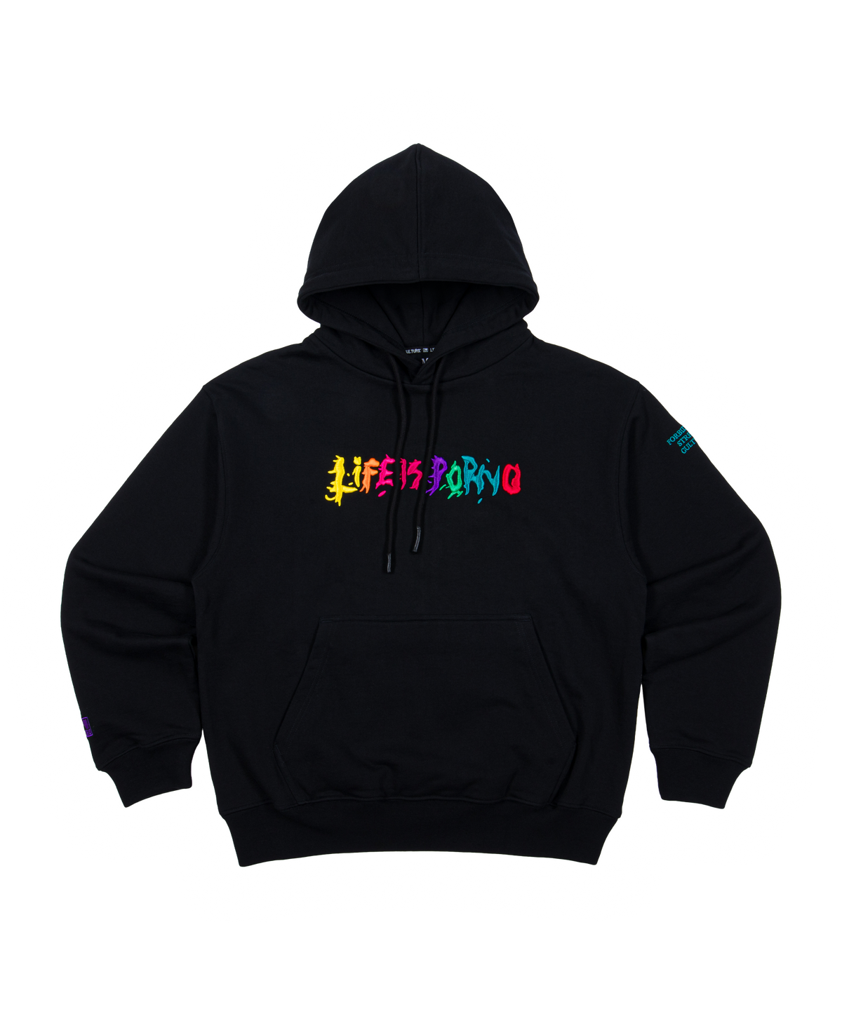 ORIGINAL HOODIE: BLACK/CIRKUS