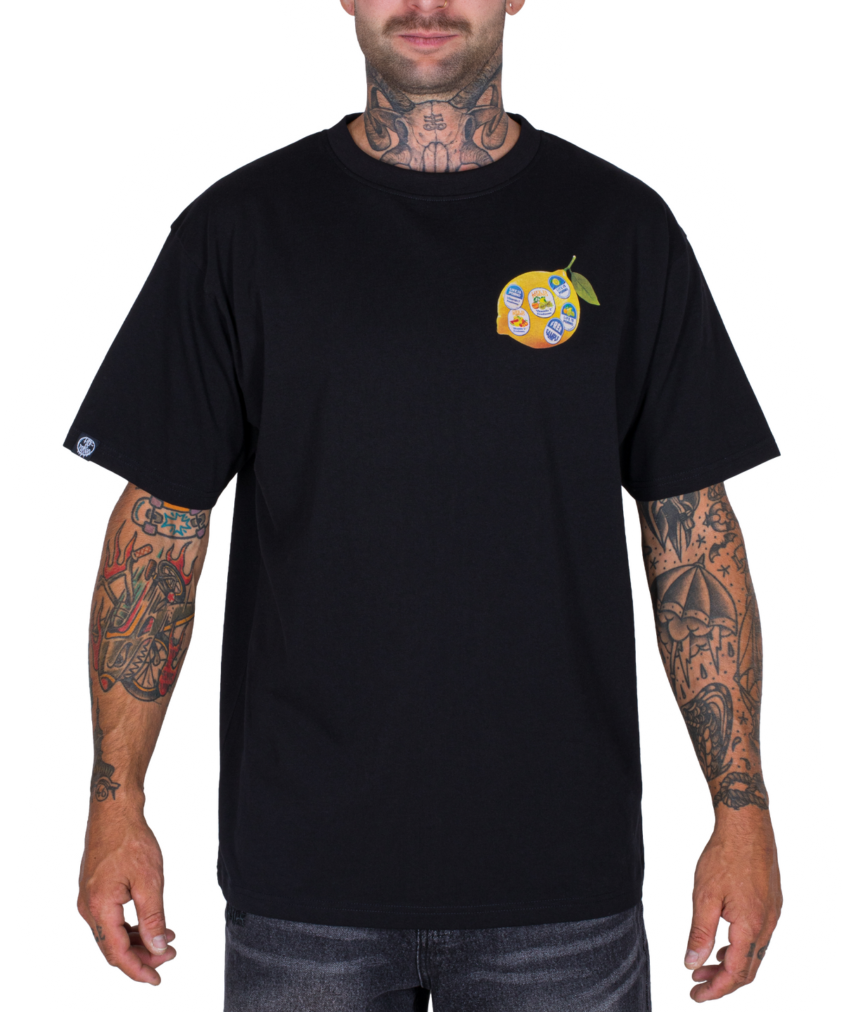 FRUIT TEE: BLACK