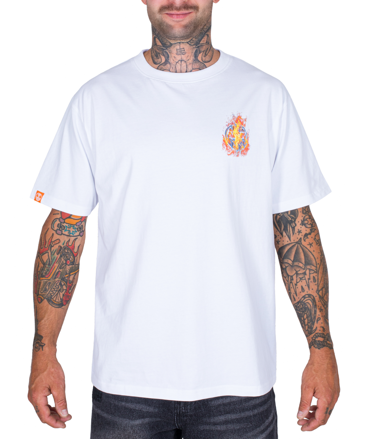 SPICY TEE: WHITE