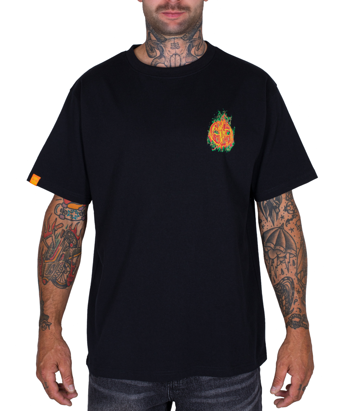 SPICY TEE: BLACK
