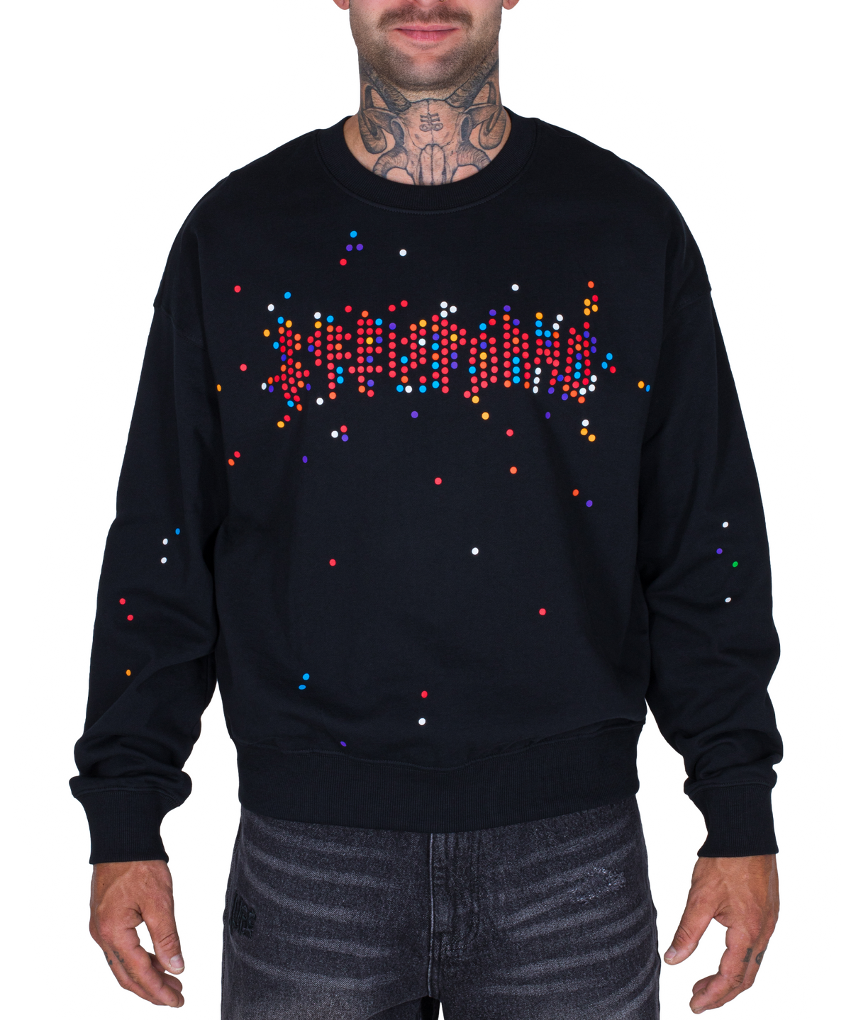 LIGHT CREWNECK DOTS